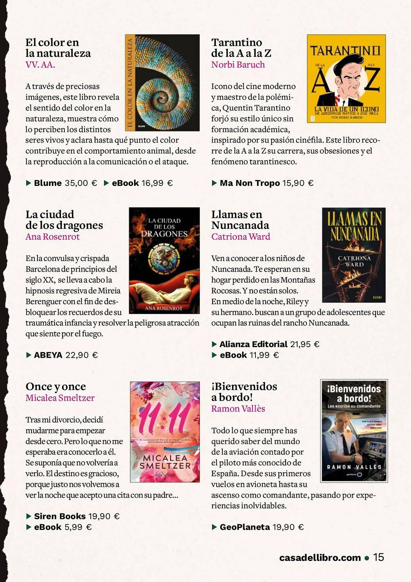 Catálogo de Catálogo Casa del Libro 1 de abril al 22 de abril 2026 - Página 15