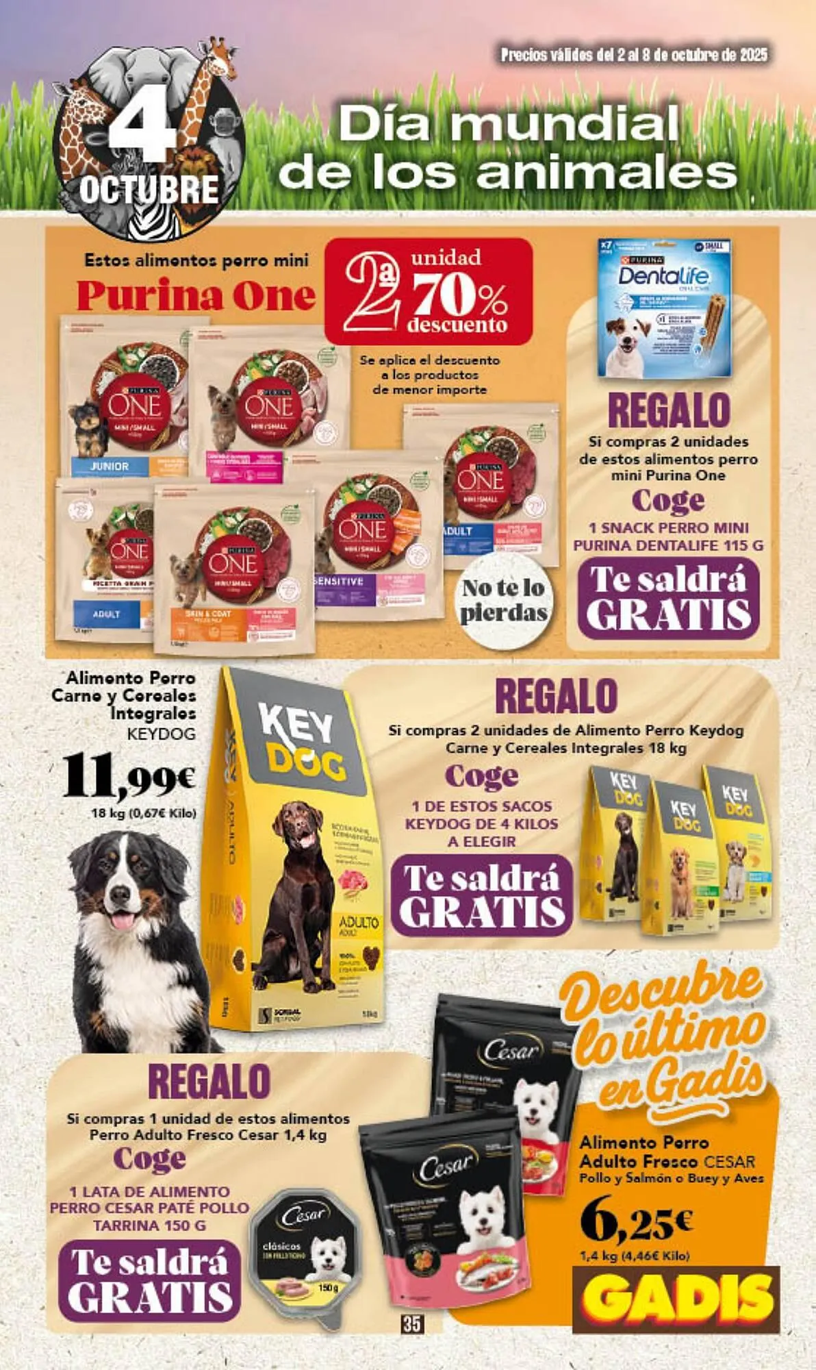 Catálogo de Folleto Gadis 2 de octubre al 8 de octubre 2025 - Página 35