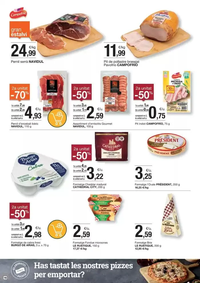 Catálogo de Ofertes vàlides del 19 de novembre al 2 de desembre de 2024 19 de noviembre al 2 de diciembre 2024 - Página 16
