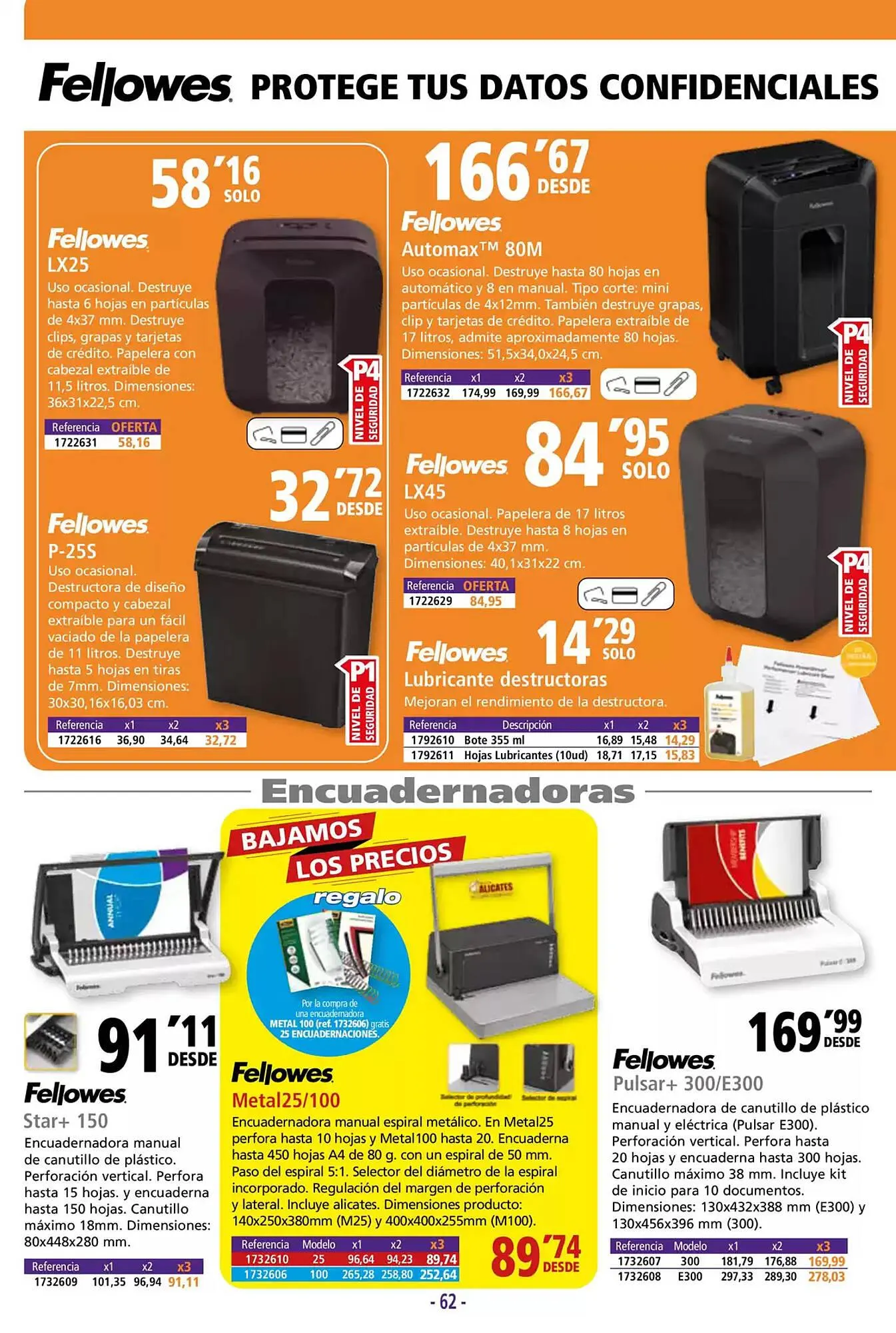 Catálogo de Folleto Folder 8 de mayo al 10 de octubre 2025 - Página 62