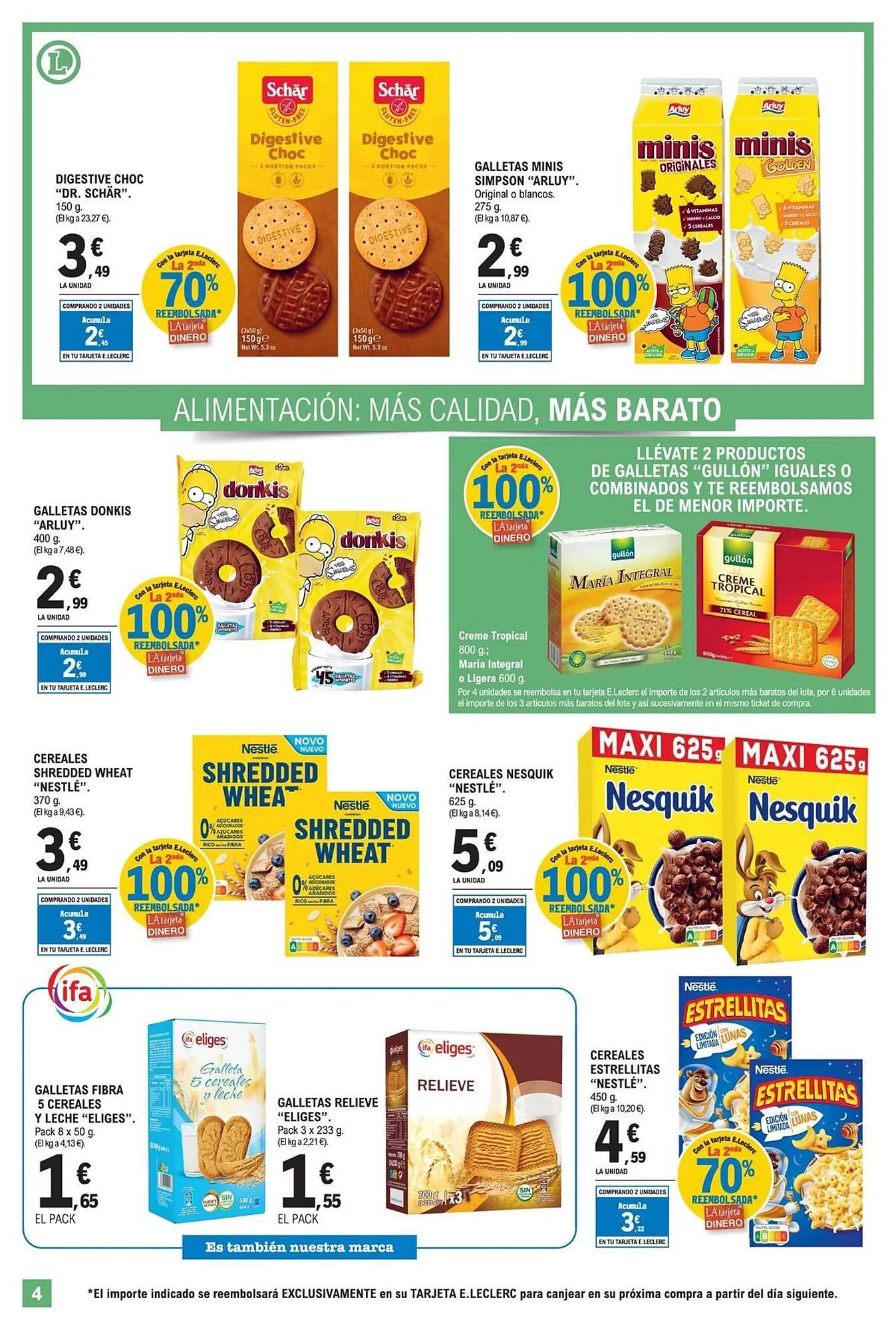 Catálogo de Catálogo E.Leclerc 7 de enero al 25 de enero 2026 - Página 4