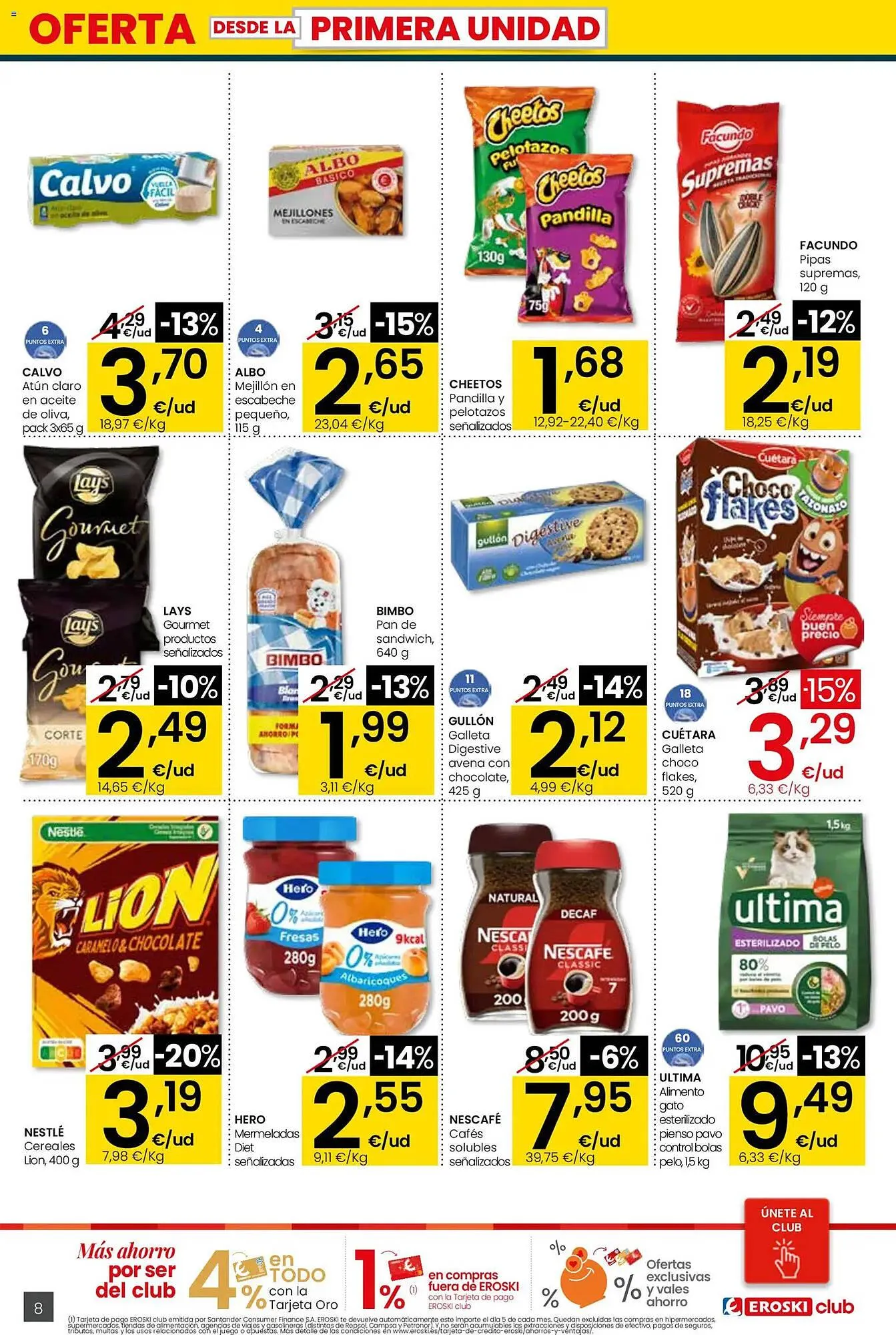 Catálogo de Folleto Eroski 29 de enero al 11 de febrero 2026 - Página 8
