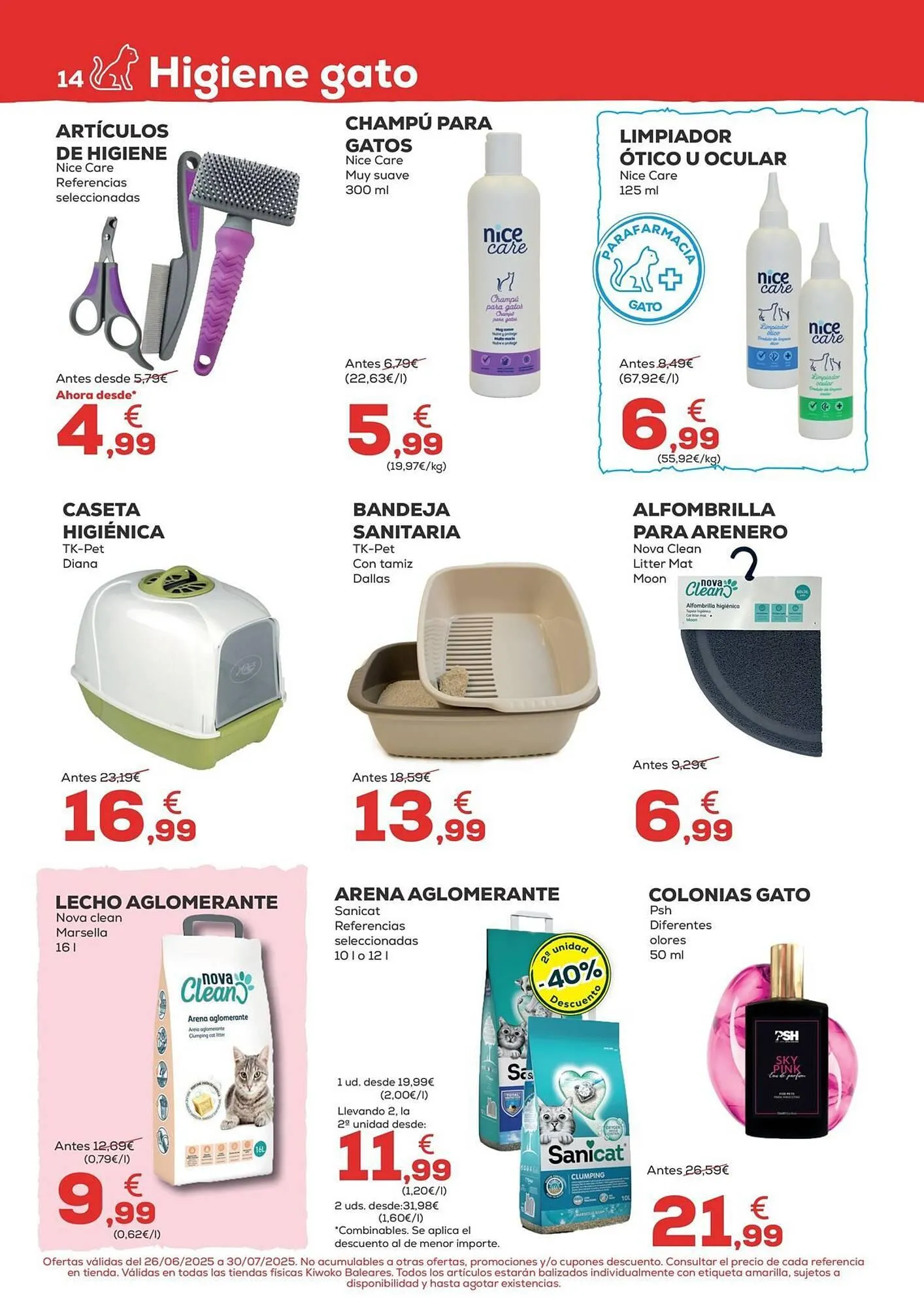 Catálogo de Folleto Kiwoko 26 de junio al 30 de julio 2025 - Página 14