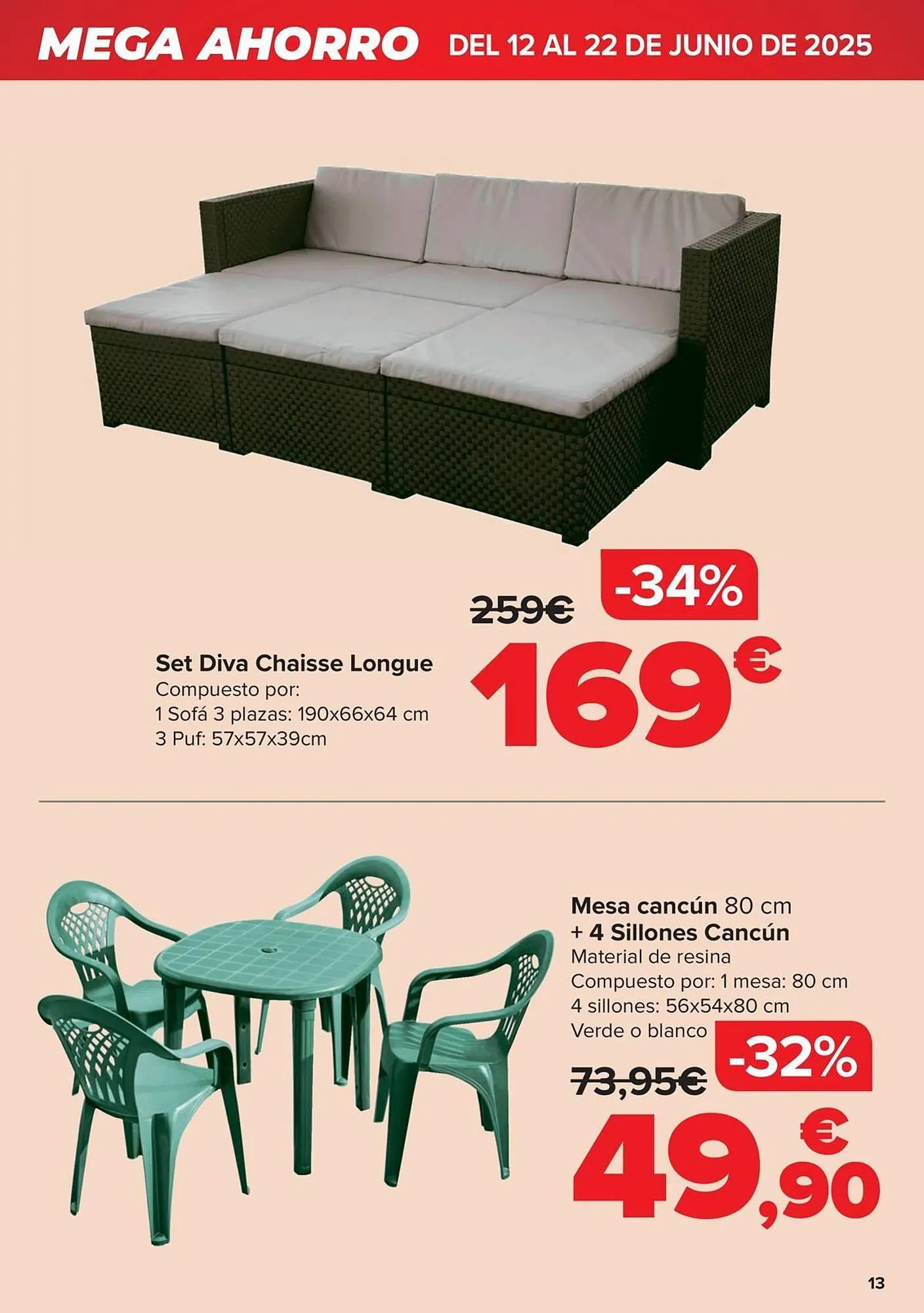 Catálogo de Folleto Carrefour 12 de junio al 22 de junio 2025 - Página 13