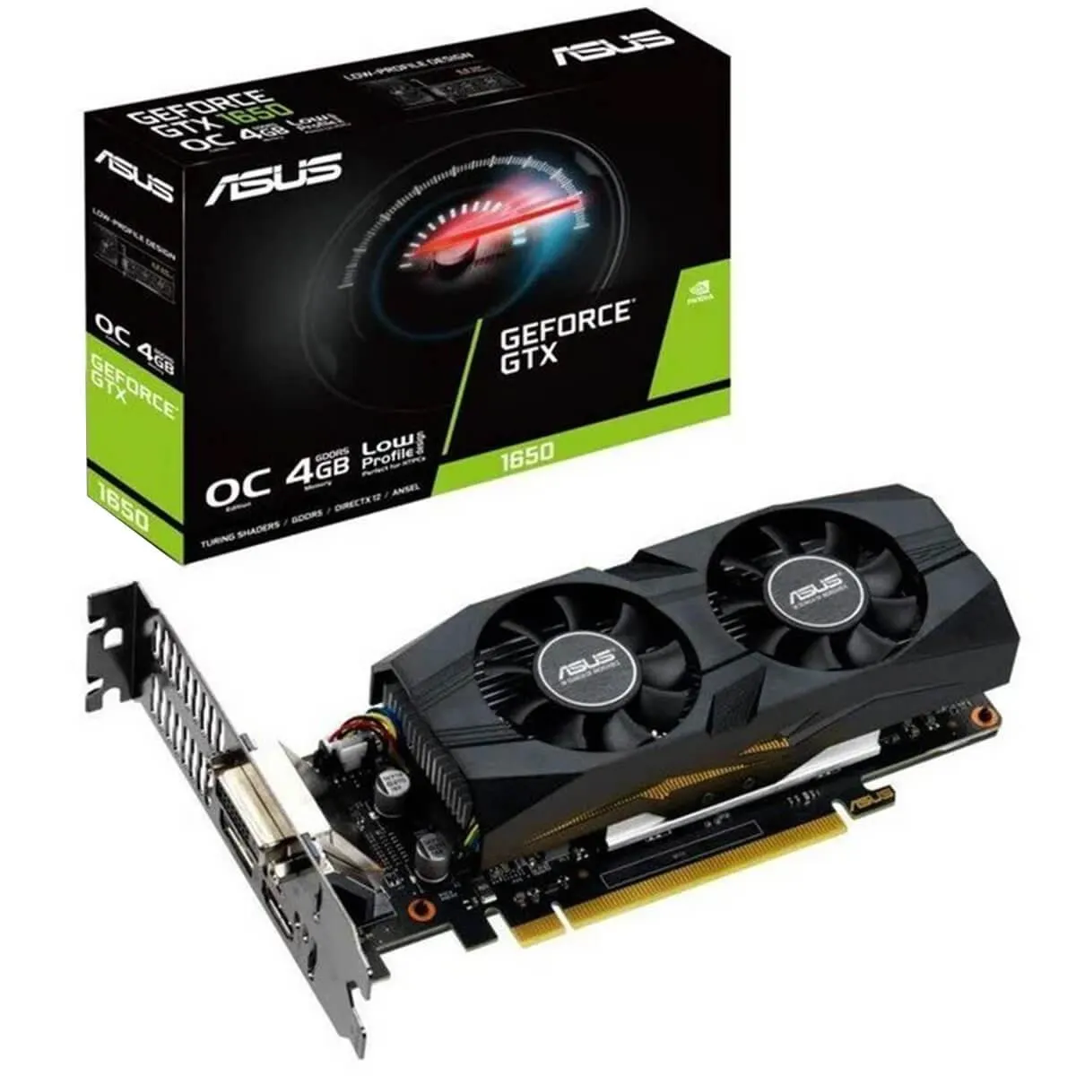 TARJETA GRÁFICA ASUS GTX 1650 OC 90YV0D30-M0NA00