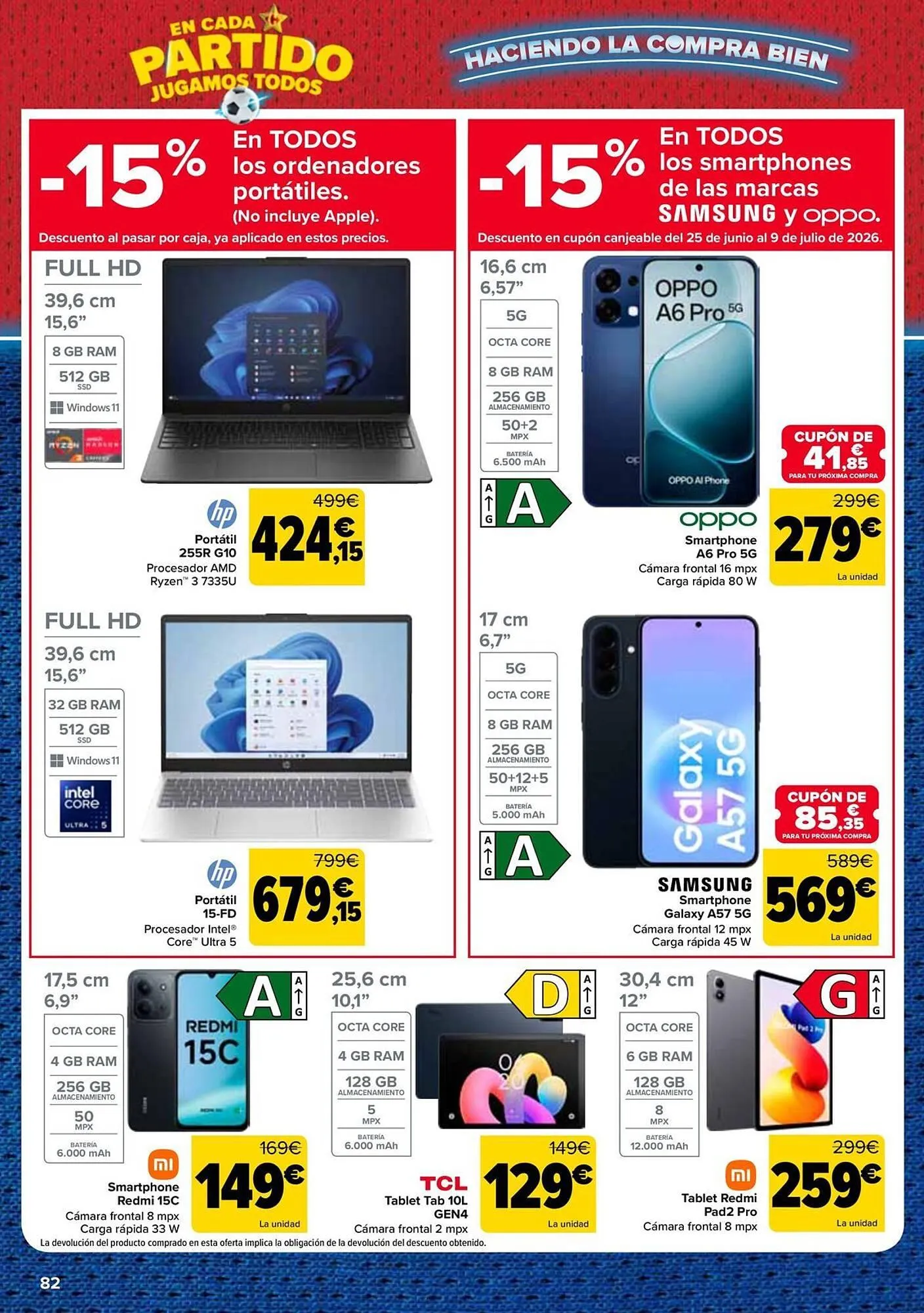 Catálogo de Folleto Carrefour 11 de junio al 24 de junio 2026 - Página 82