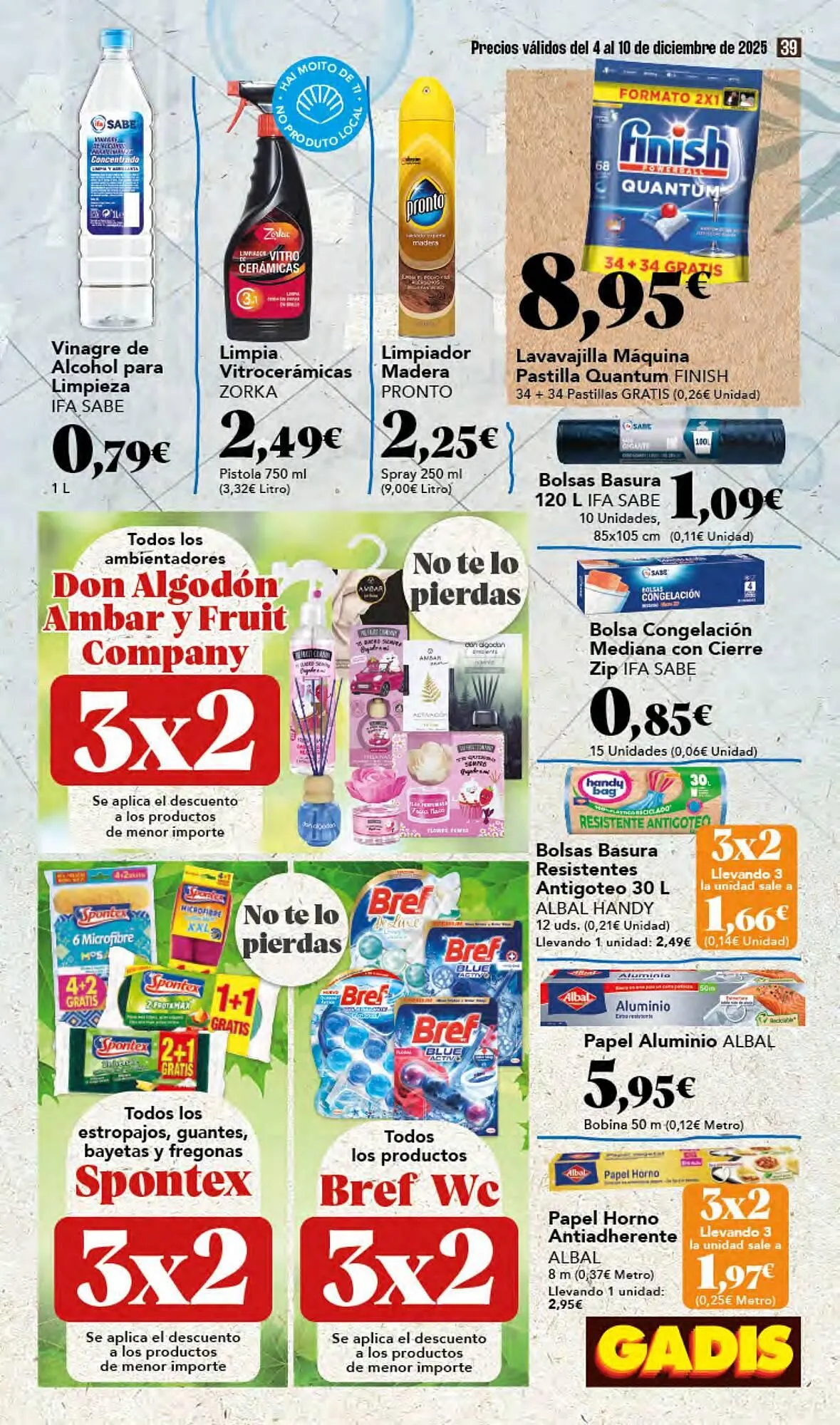 Catálogo de Folleto Gadis 4 de diciembre al 10 de diciembre 2025 - Página 39