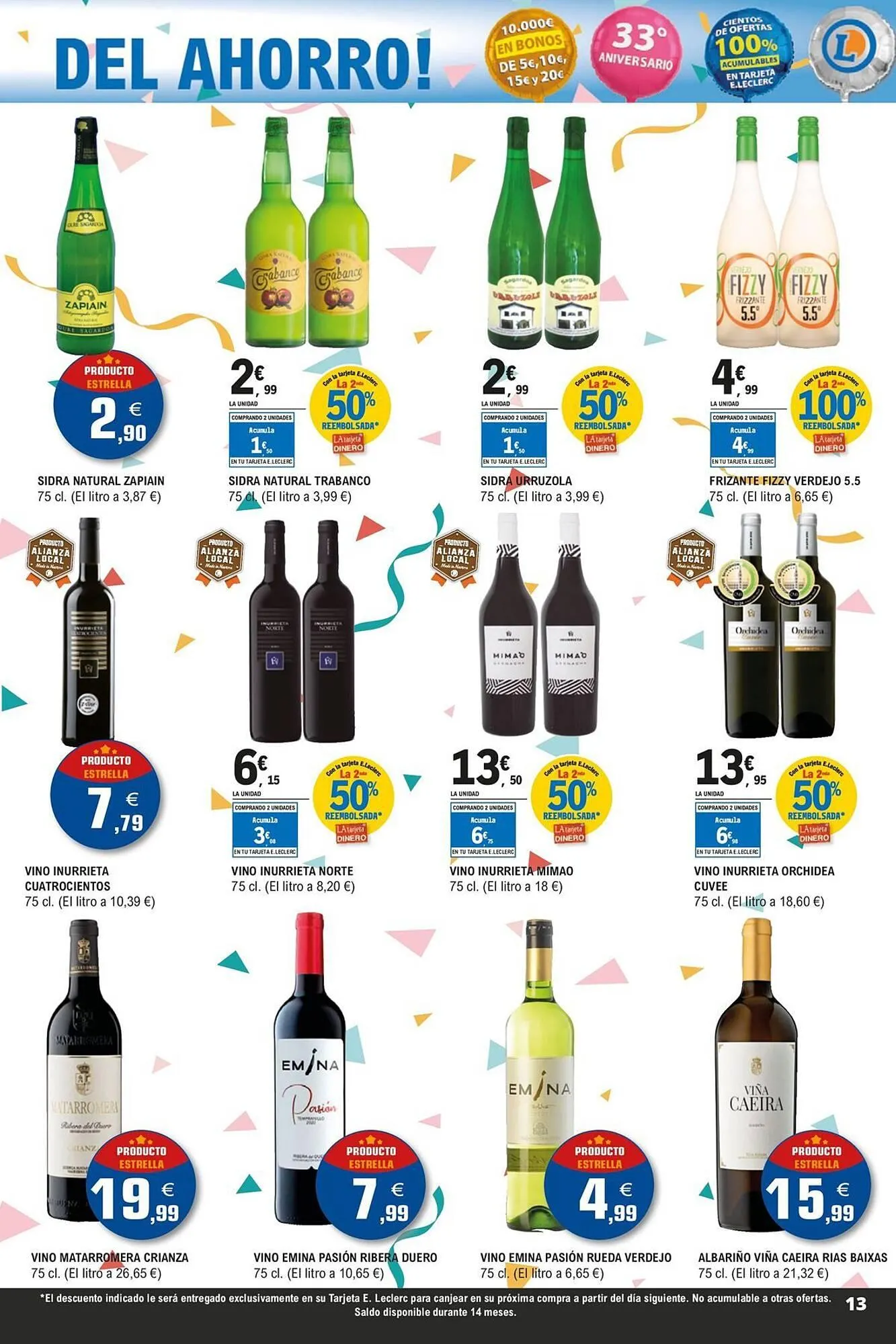 Catálogo de Folleto E.Leclerc 14 de julio al 29 de julio 2025 - Página 13