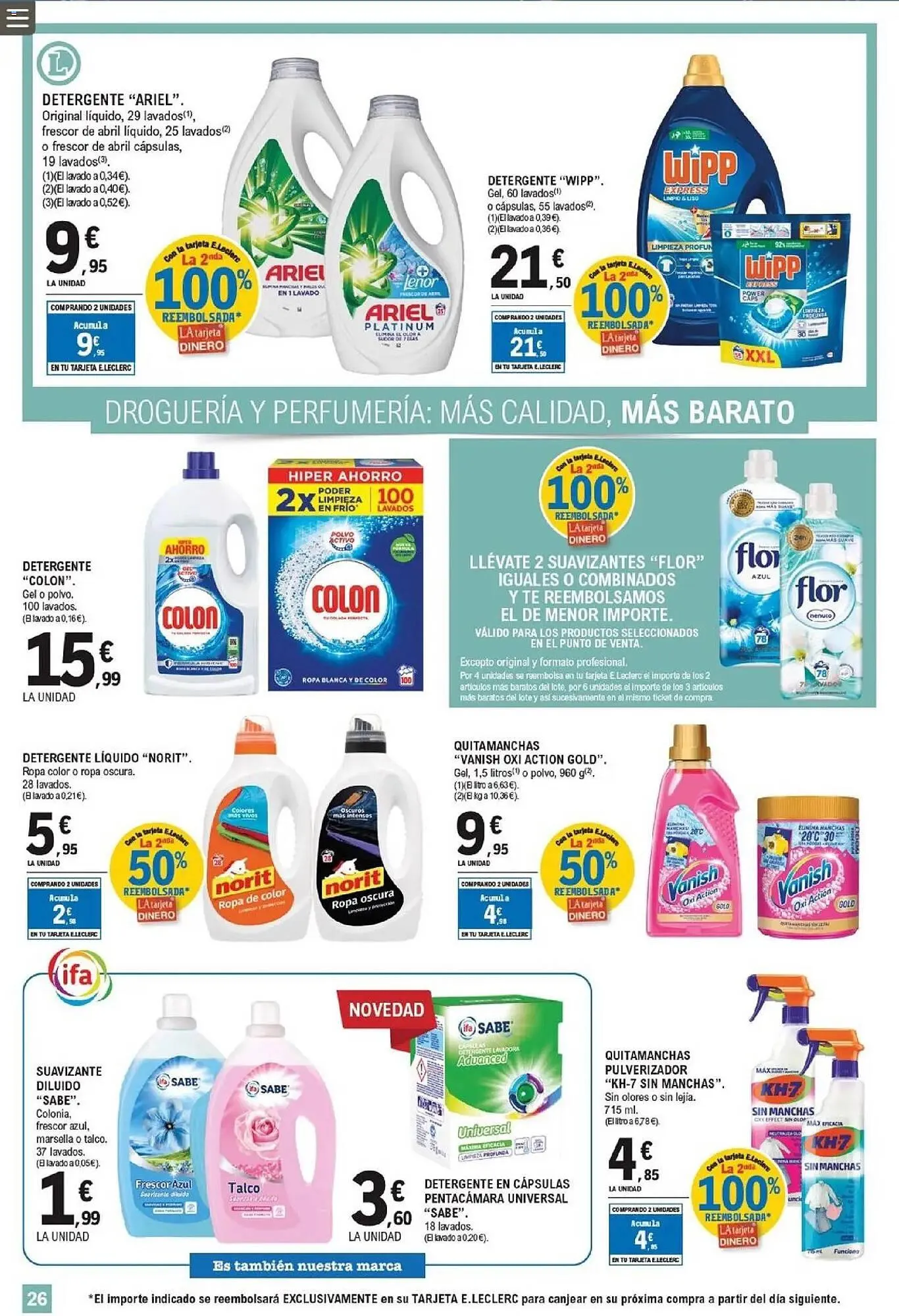 Catálogo de Catálogo E.Leclerc 22 de abril al 3 de mayo 2026 - Página 26