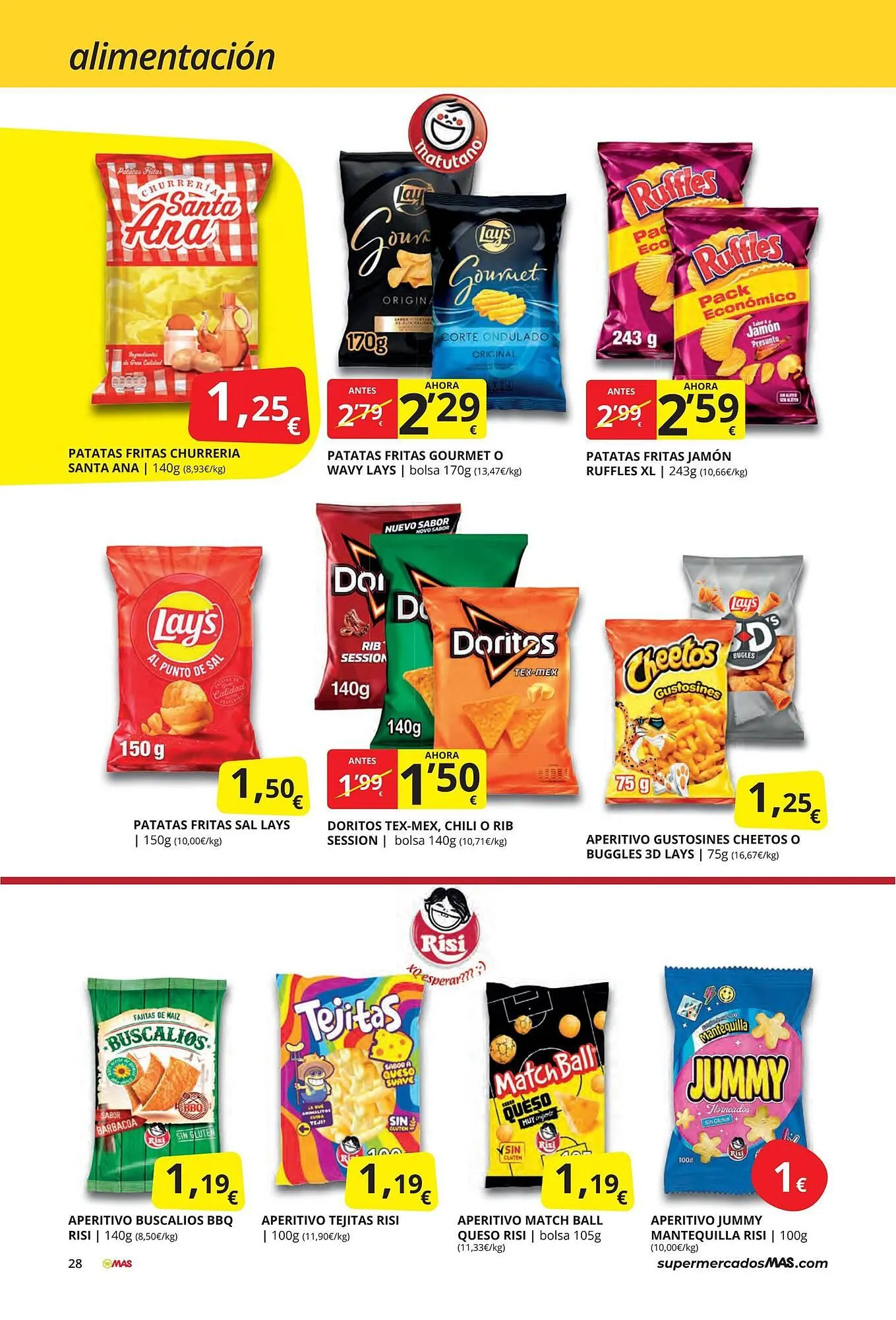 Catálogo de Folleto Supermercados MAS 30 de mayo al 26 de junio 2025 - Página 28