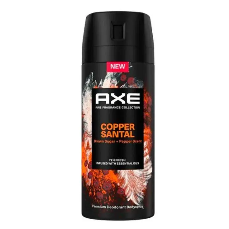 axe colletion desodorante copper santal 150ml