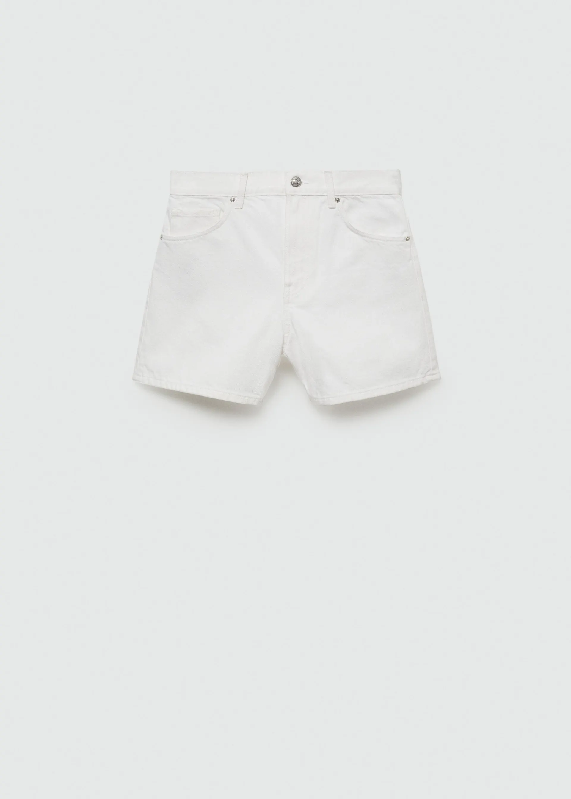 Shorts vaqueros tiro alto