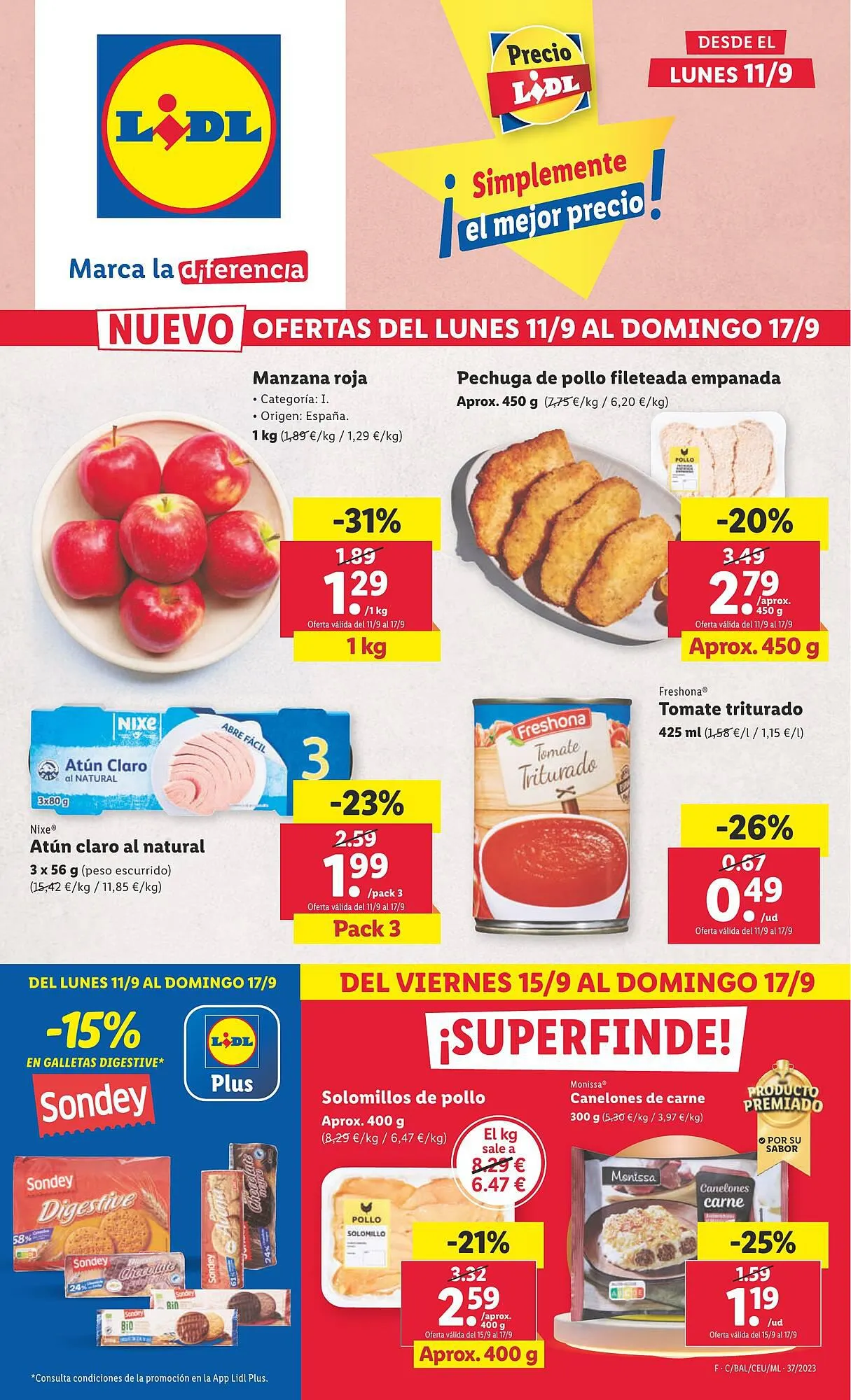 Catálogo de Folleto Lidl 11 de septiembre al 17 de septiembre 2023 - Página 21
