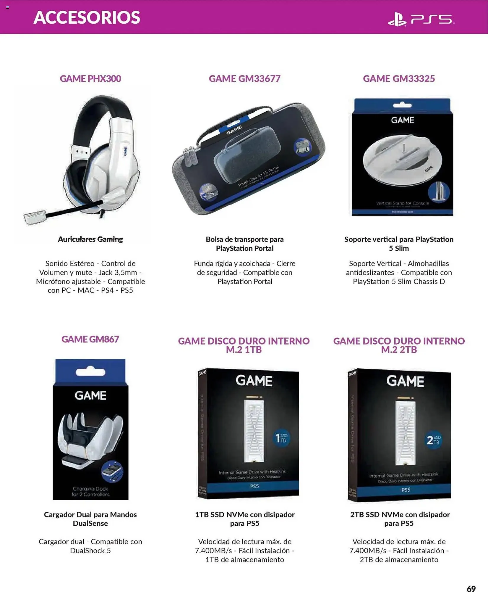 Catálogo de Folleto Game 3 de diciembre al 31 de enero 2026 - Página 69