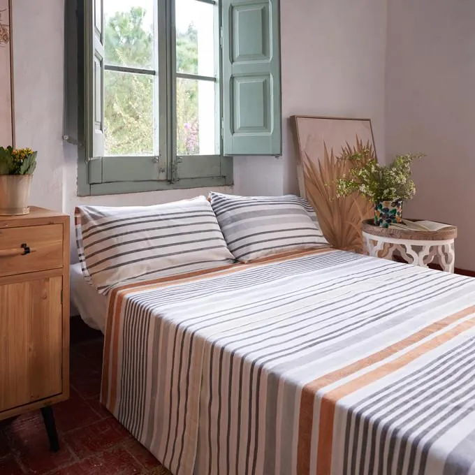 Juego de sábanas Algodón 3p - Indah