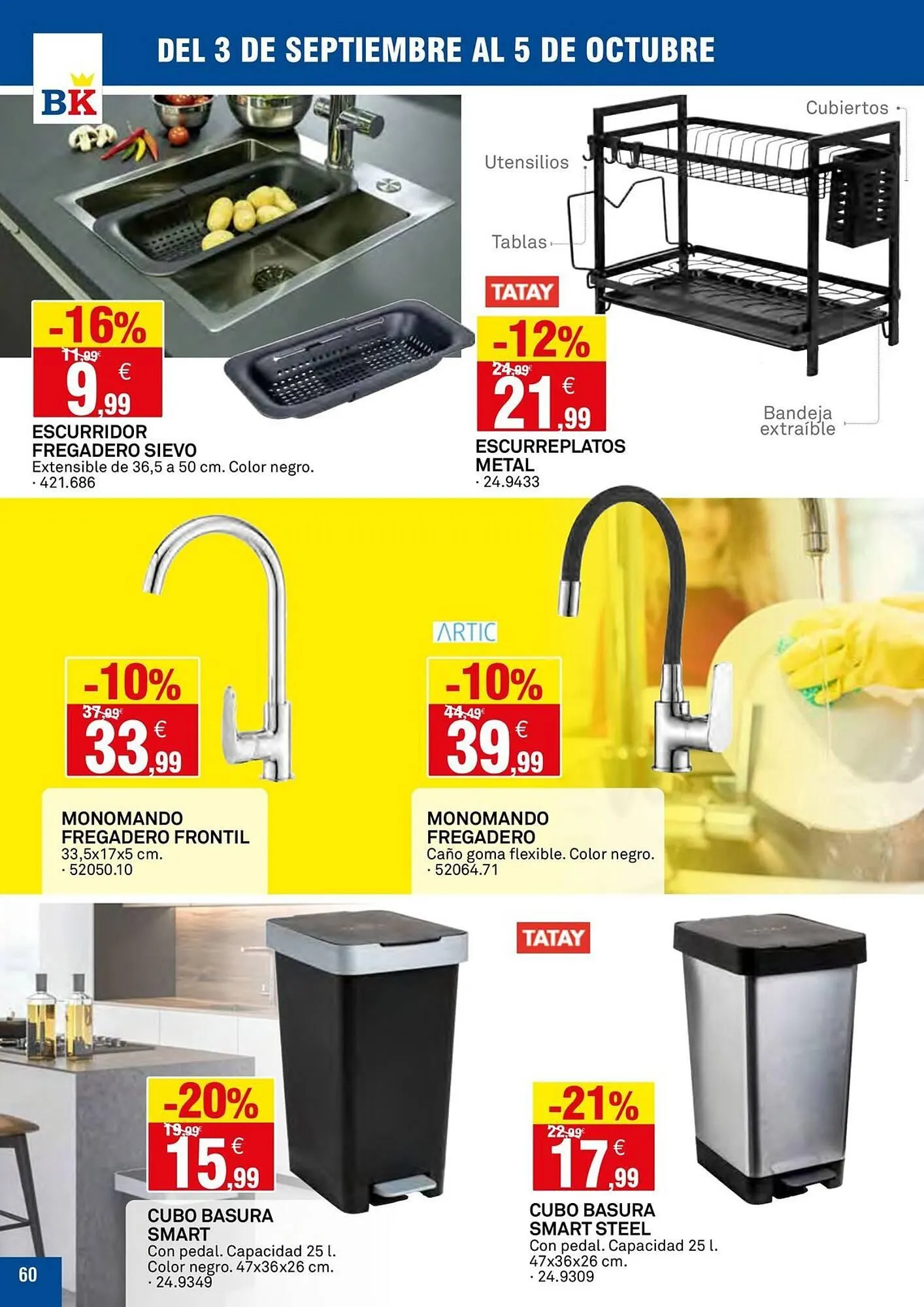 Catálogo de Catálogo Bricoking 3 de septiembre al 15 de octubre 2025 - Página 60