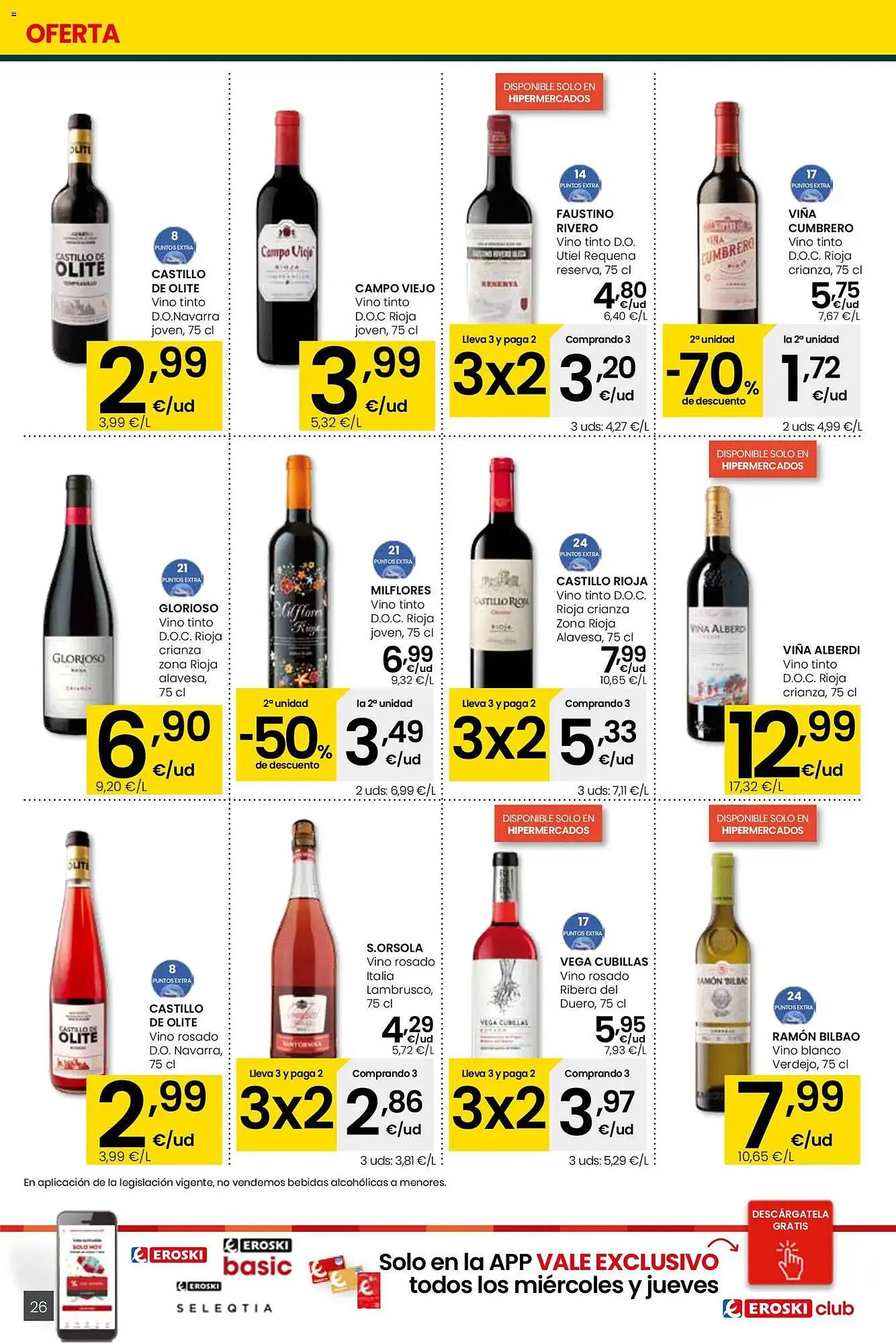 Catálogo de Folleto Eroski 5 de enero al 13 de enero 2026 - Página 26