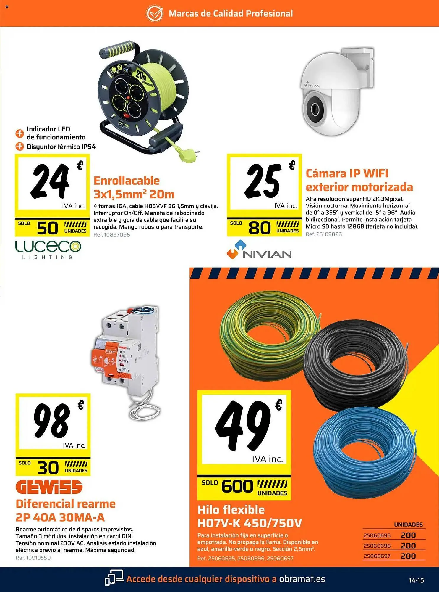 Catálogo de Catálogo Obramat 2 de diciembre al 22 de diciembre 2025 - Página 15