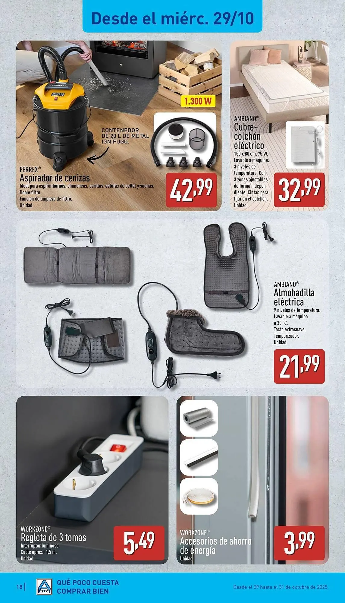 Catálogo de Folleto ALDI 27 de octubre al 2 de noviembre 2025 - Página 18