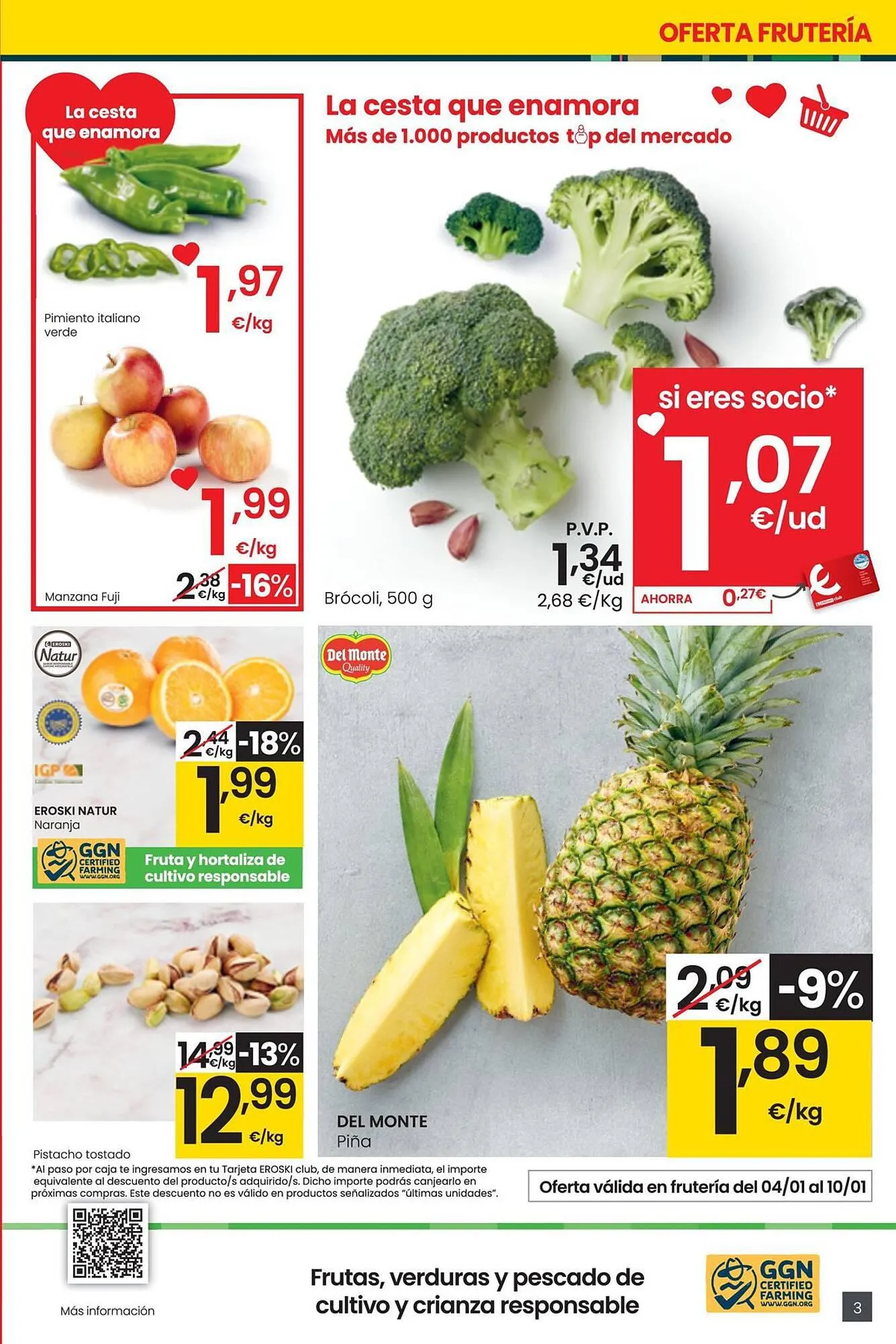Catálogo de Folleto Eroski 4 de enero al 16 de enero 2024 - Página 3