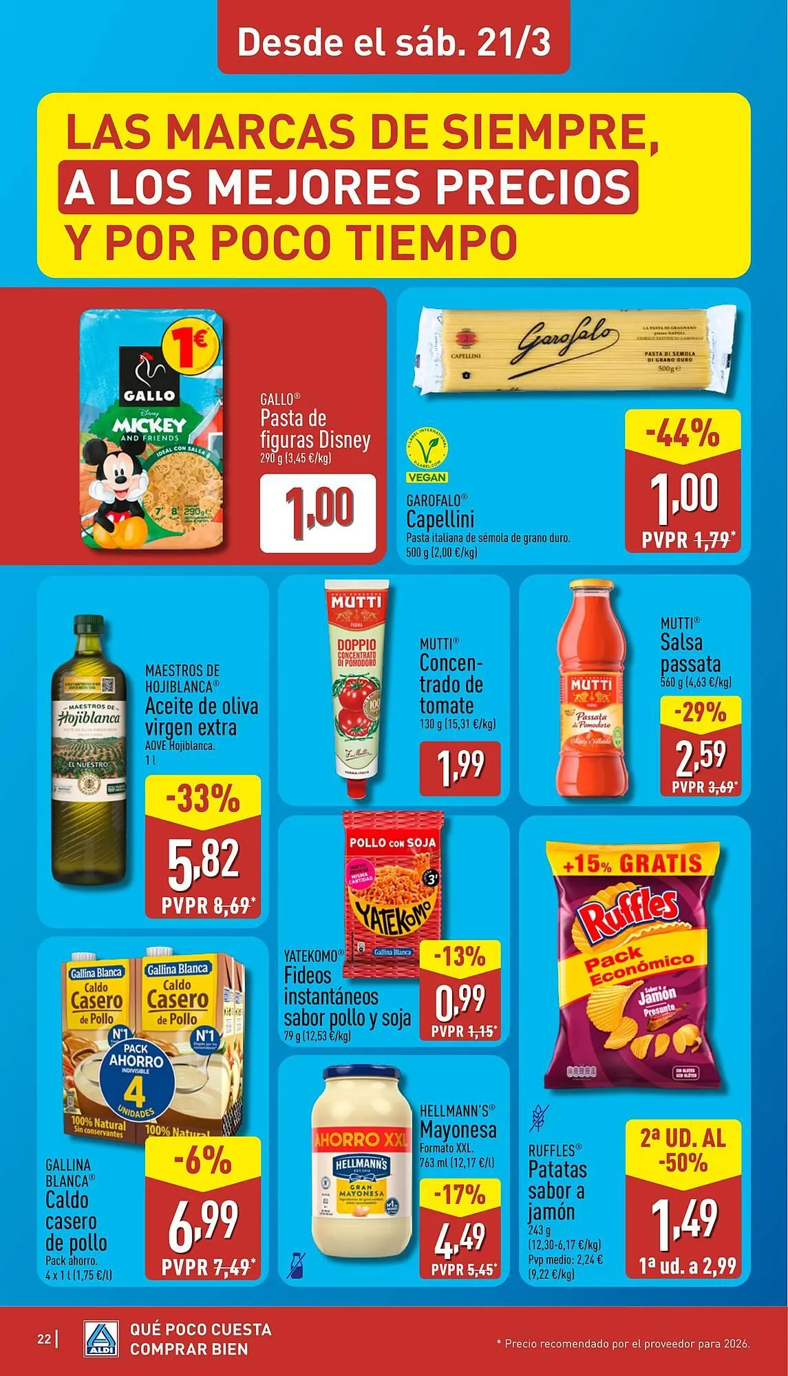 Catálogo de Folleto ALDI 16 de marzo al 22 de marzo 2026 - Página 22