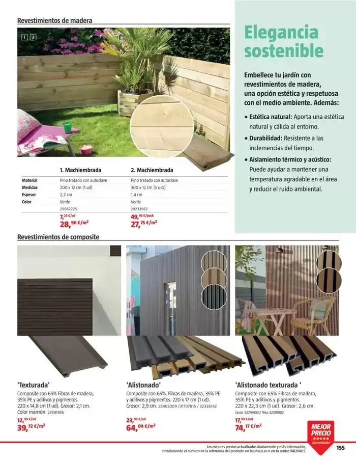 Catálogo de Bauhaus Verano 1 de junio al 31 de agosto 2025 - Página 155