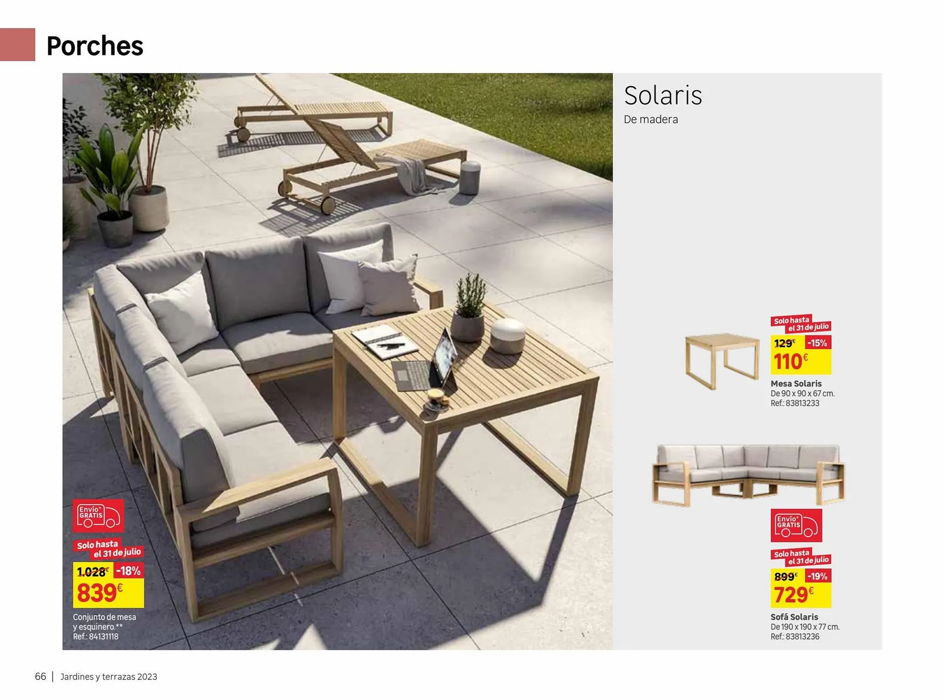 Catálogo de Folleto Leroy Merlin 9 de junio al 31 de julio 2023 - Página 66