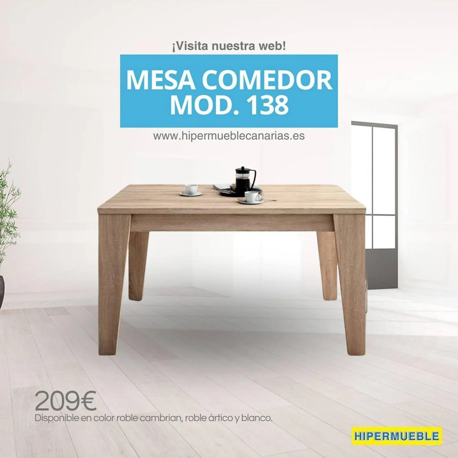 Catálogo de Folleto HiperMueble Canarias 22 de febrero al 29 de febrero 2024 - Página