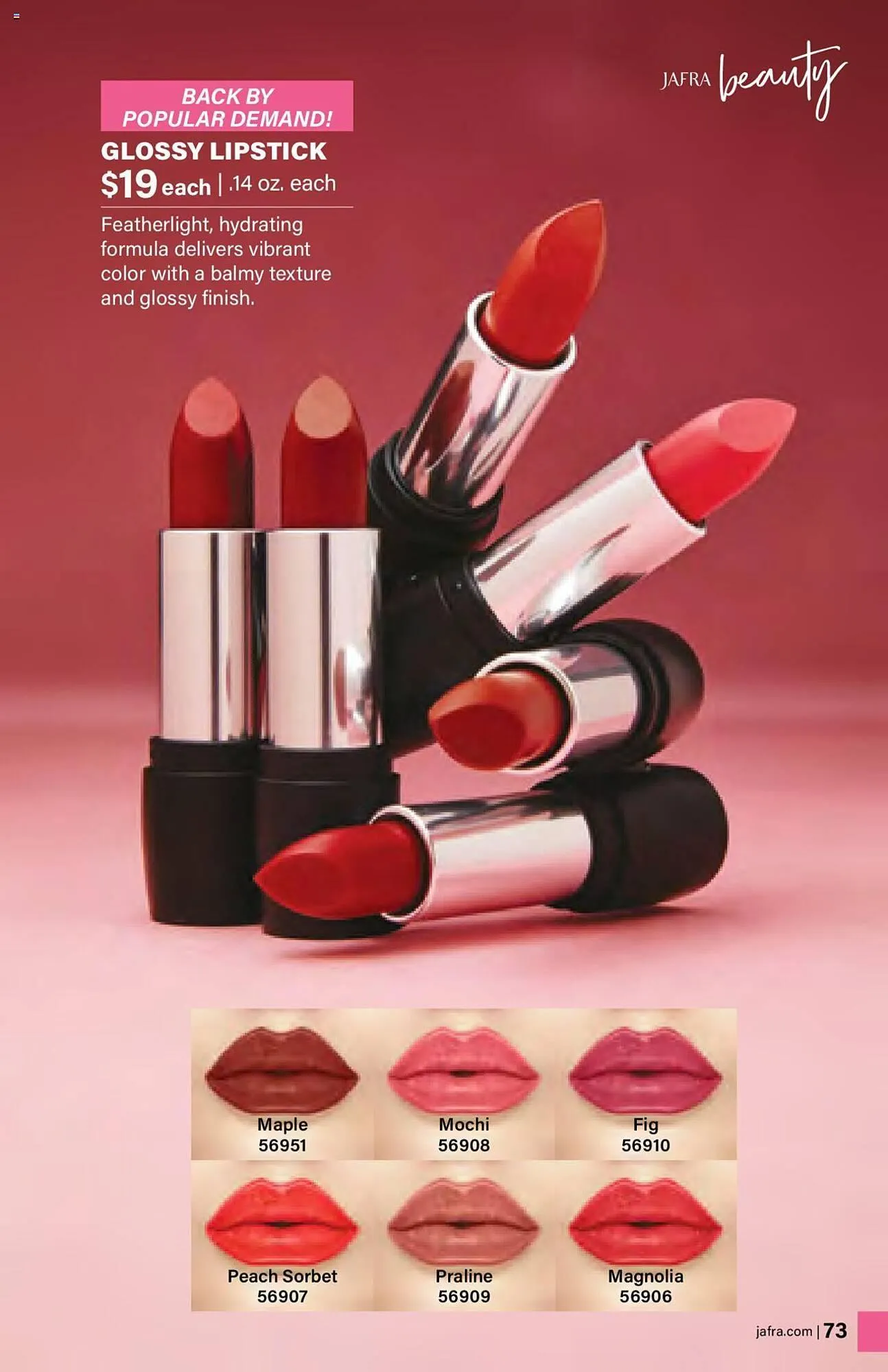 Catálogo de Folleto JAFRA 1 de agosto al 31 de diciembre 2024 - Página 73