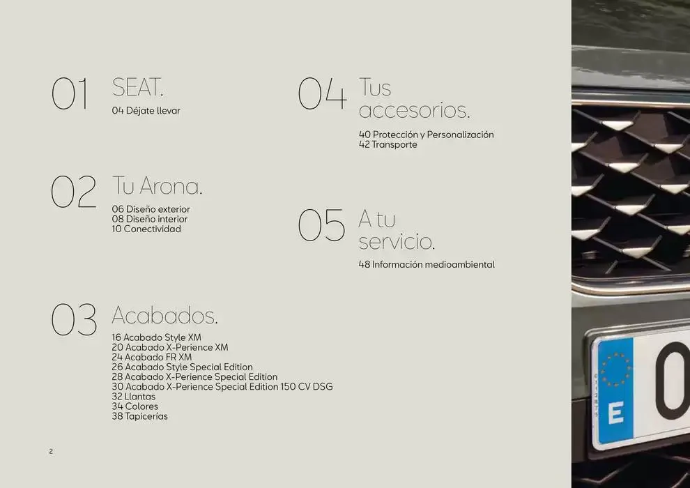 Catálogo de SEAT Arona 22 de noviembre al 31 de julio 2025 - Página 2