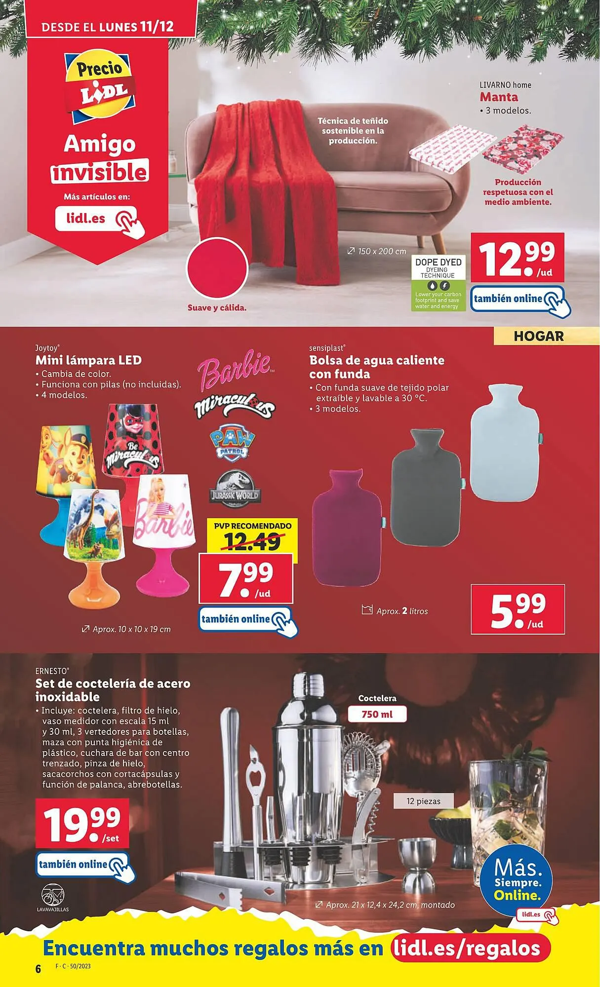 Catálogo de Folleto Lidl 11 de diciembre al 17 de diciembre 2023 - Página 6