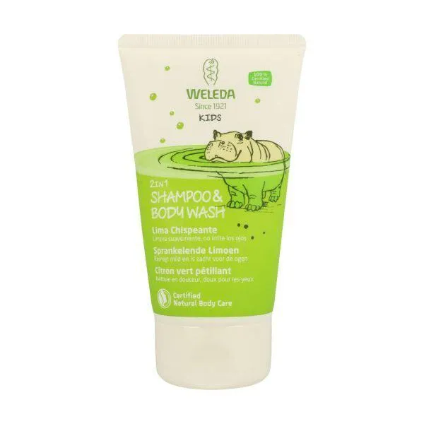 2 en 1 Champú y Gel de Ducha Lima Chispeante – Weleda