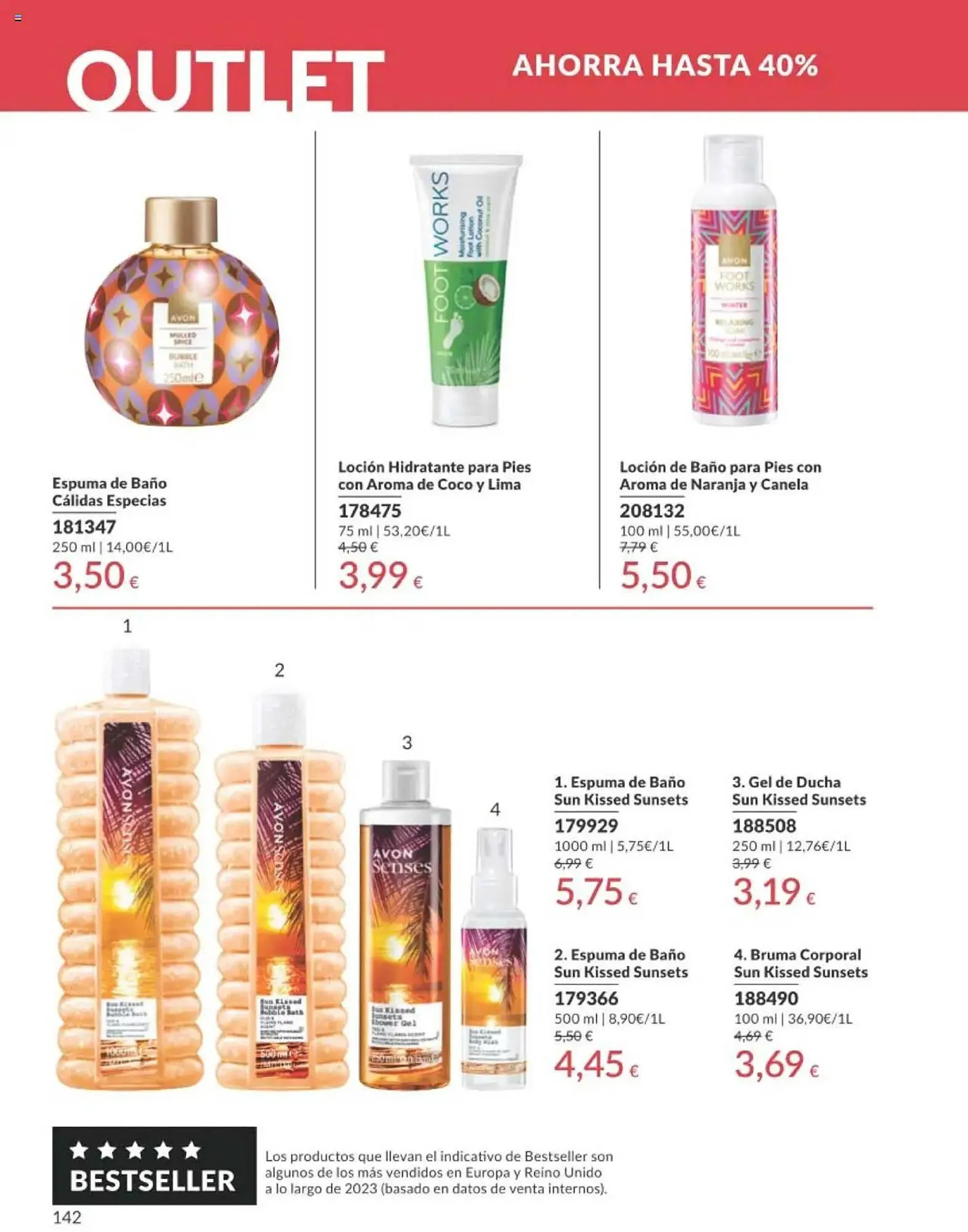 Catálogo de Folleto AVON 1 de agosto al 31 de agosto 2025 - Página 142