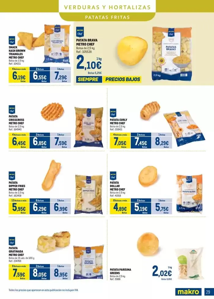 Catálogo de Especial Congelados Canarias 5 de mayo al 1 de junio 2025 - Página 29