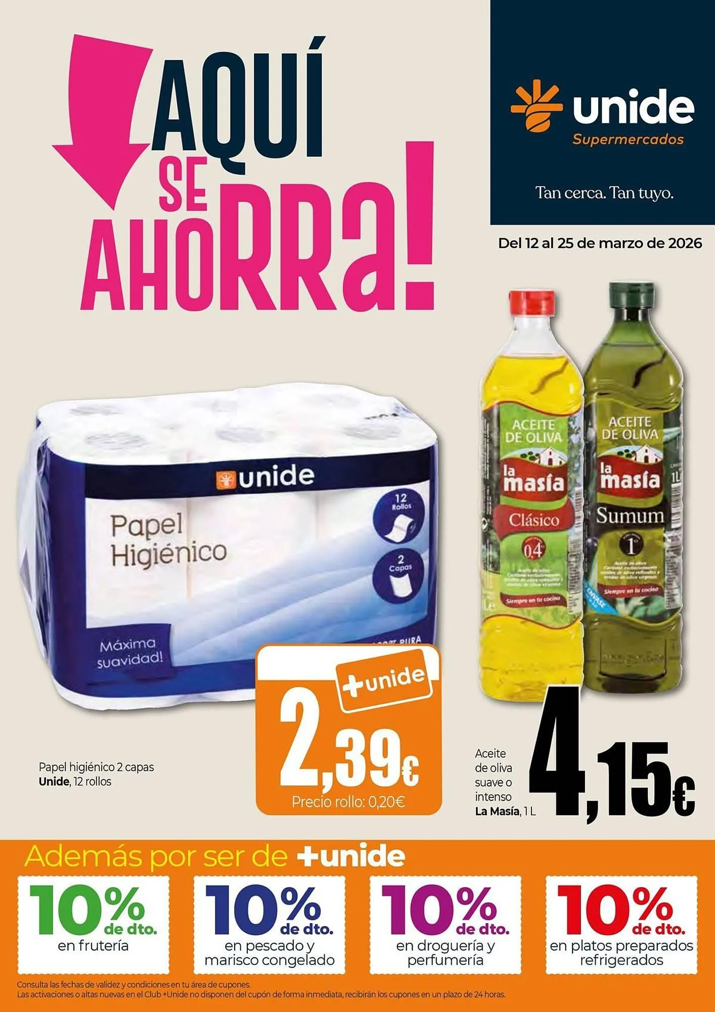 Folleto Unide Supermercados - 1