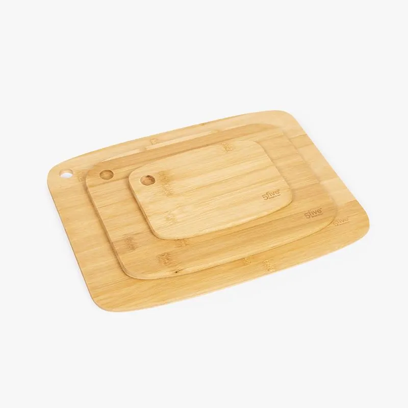 SET 3 TABLAS DE CORTE BAMBÚ