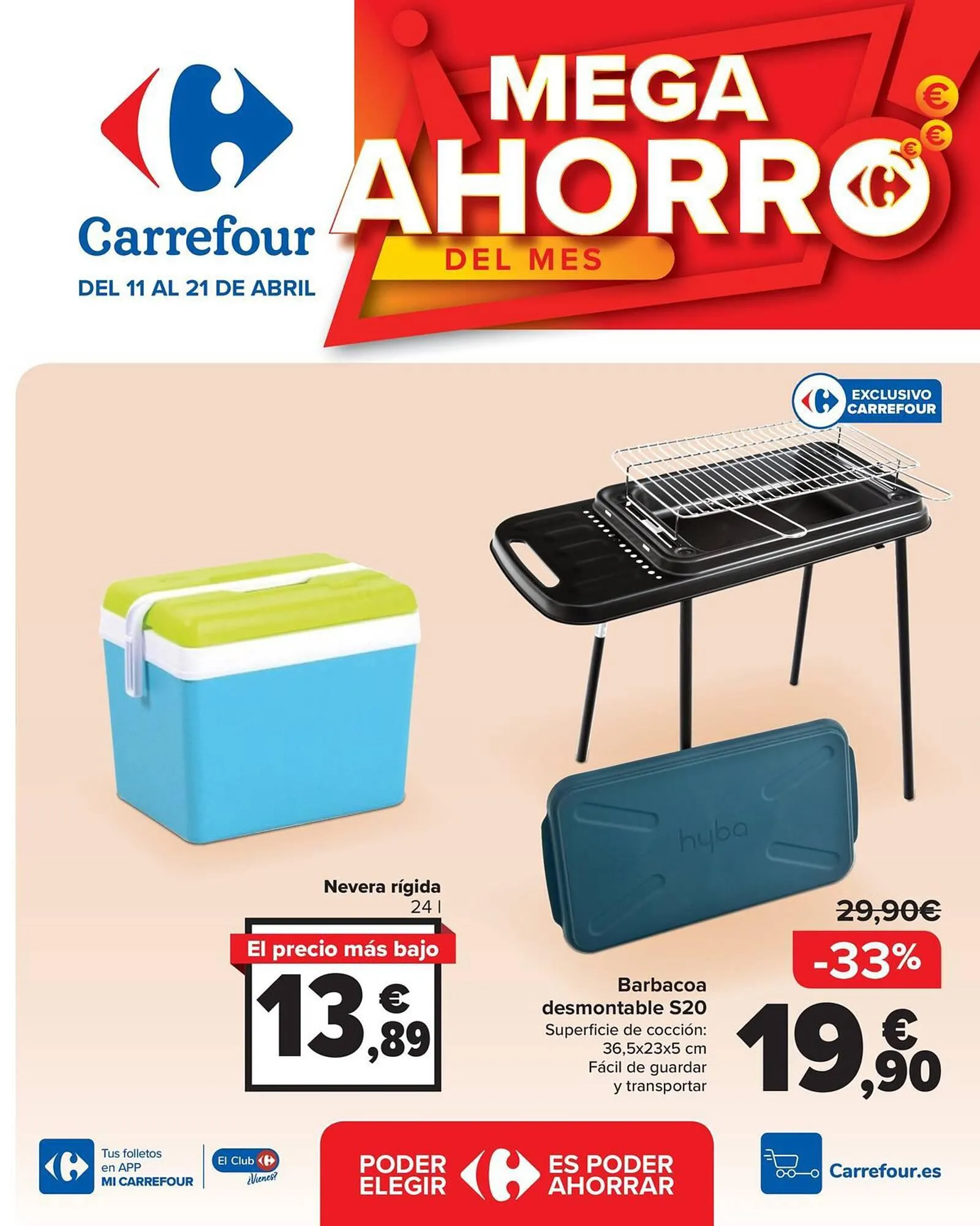 Catálogo de Folleto Carrefour 11 de abril al 21 de abril 2024 - Página 1