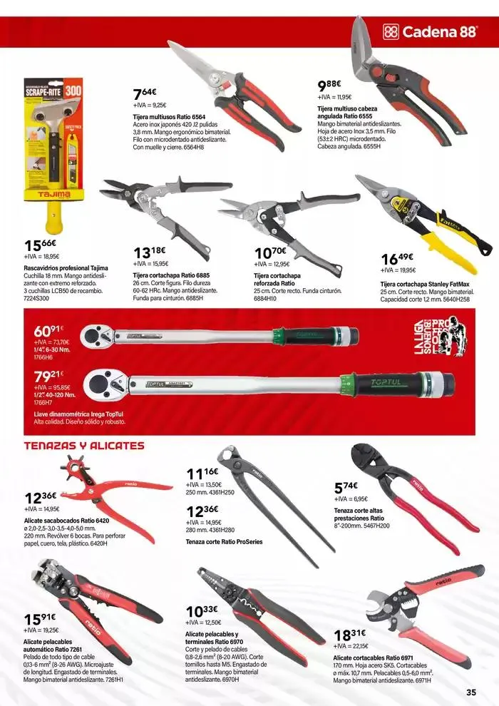 Catálogo de La mayor red de ferreterías y suministros del país 7 de abril al 31 de diciembre 2025 - Página 35