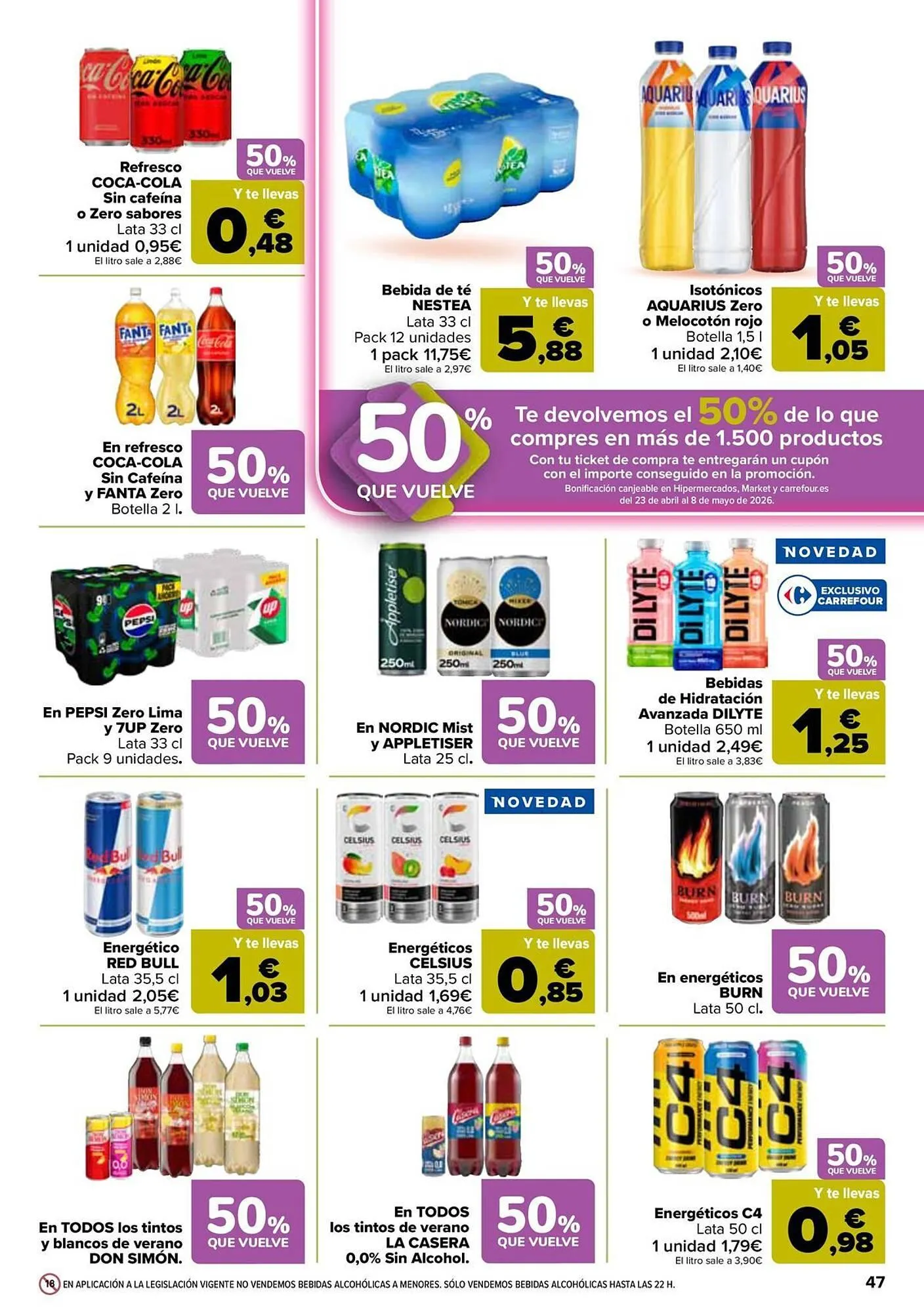 Catálogo de Folleto Carrefour 7 de abril al 22 de abril 2026 - Página 45