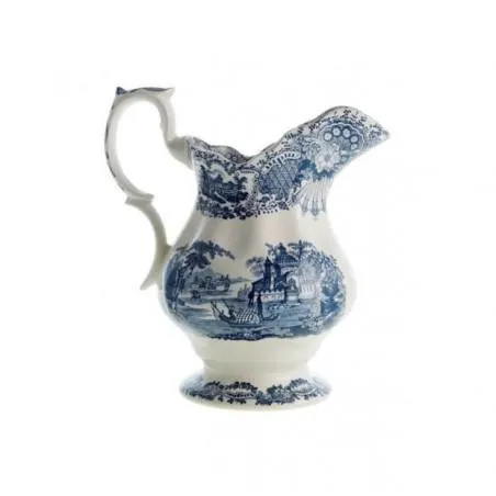 Jarro aguamanil azul Cartuja