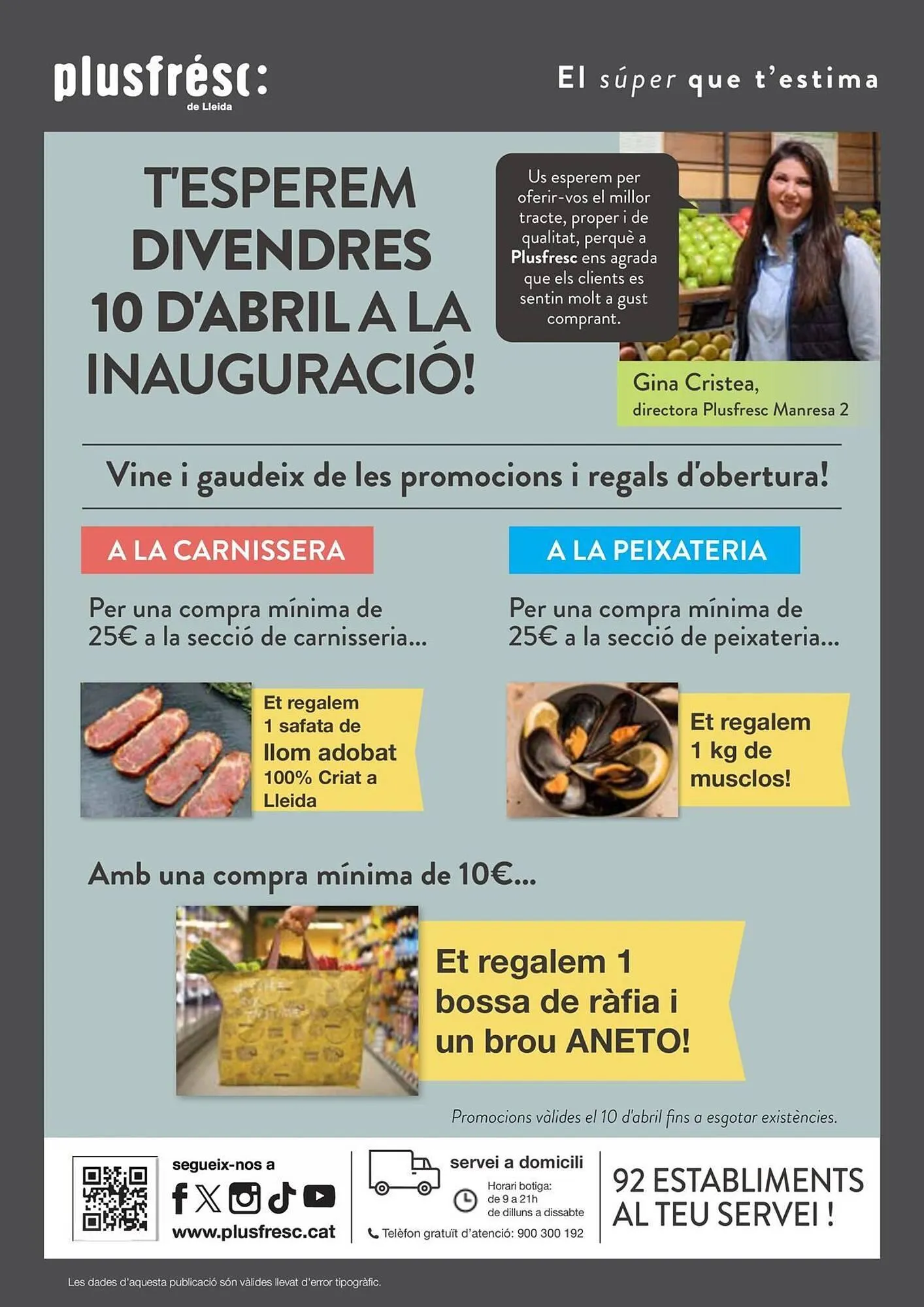 Catálogo de Folleto Plusfresc 10 de abril al 31 de octubre 2026 - Página 11