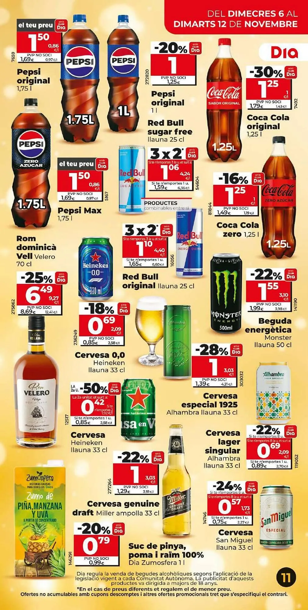 Catálogo de Folleto Dia 6 de noviembre al 12 de noviembre 2024 - Página 11