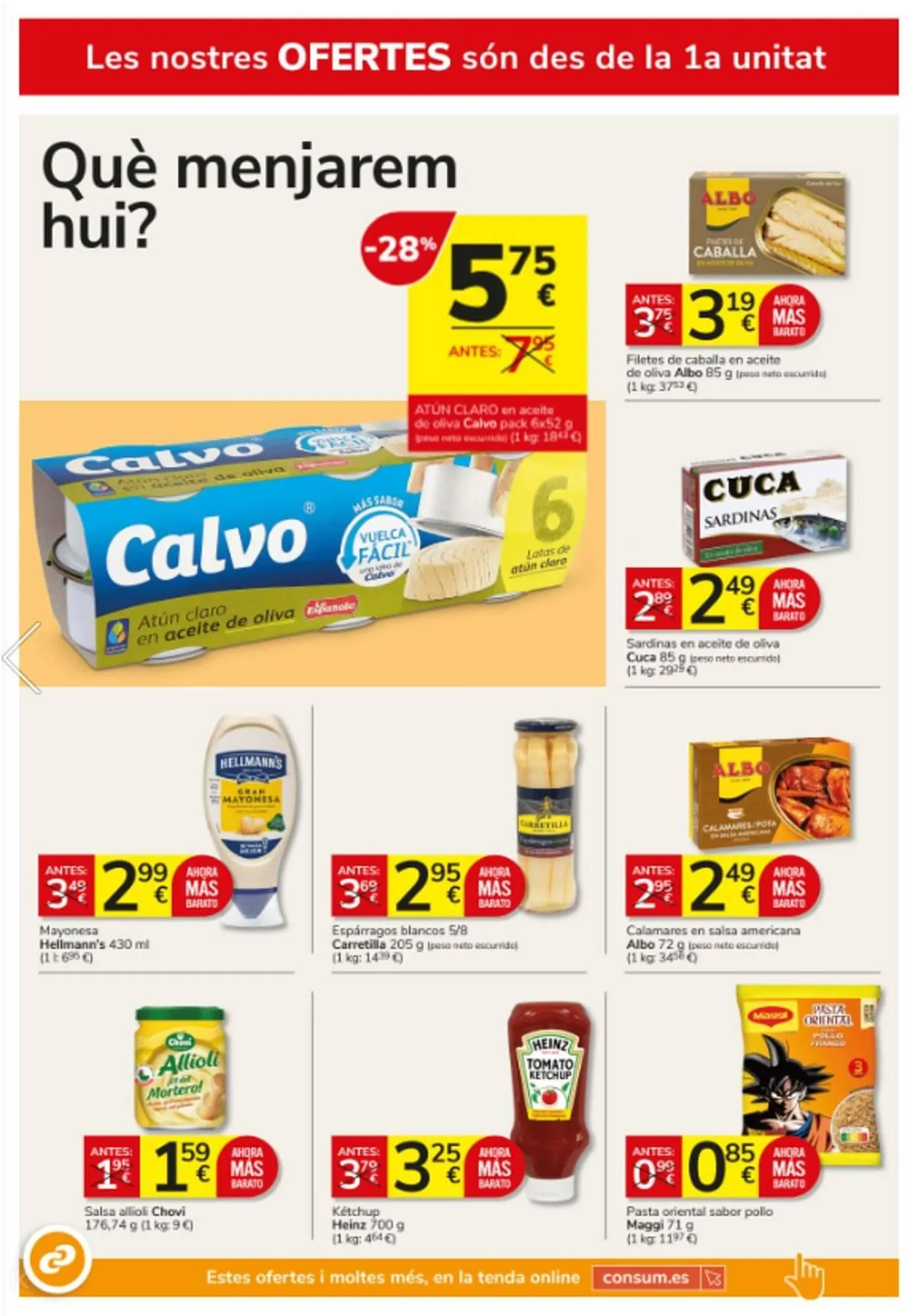 Catálogo de Catálogo Consum 26 de febrero al 25 de marzo 2026 - Página 8