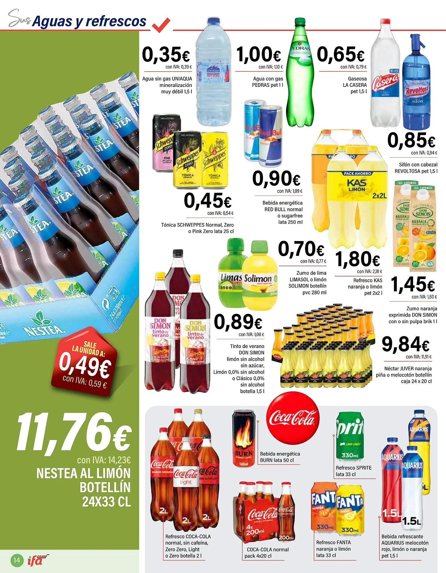 Catálogo de Folleto Cash Ifa 9 de julio al 22 de julio 2025 - Página 14