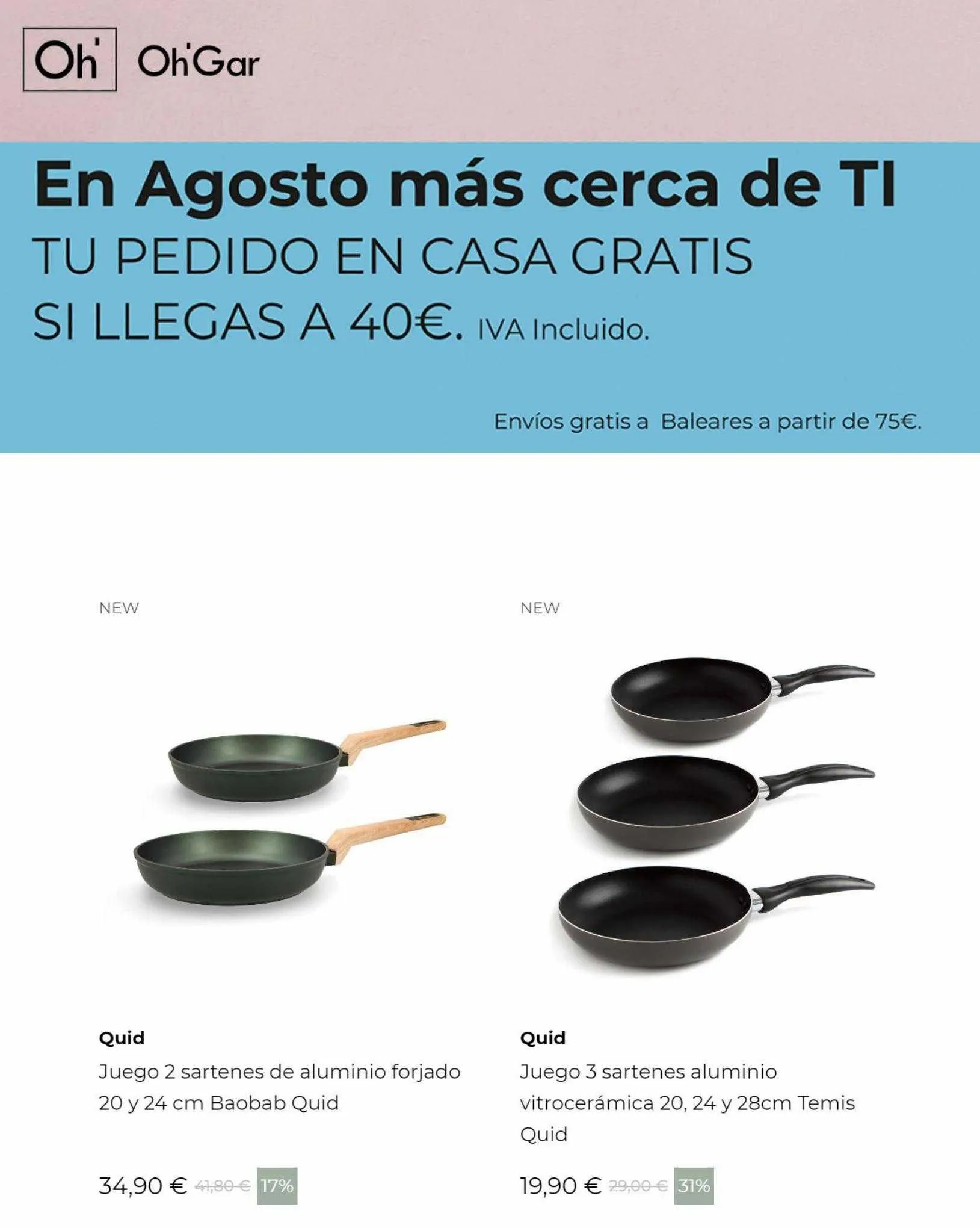 Catálogo de Ohgar Folleto 2 de agosto al 31 de agosto 2023 - Página 5