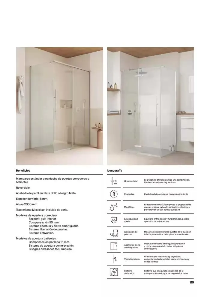 Catálogo de Platos de Ducha, Bañeras y Mamparas 9 de enero al 31 de diciembre 2025 - Página 121