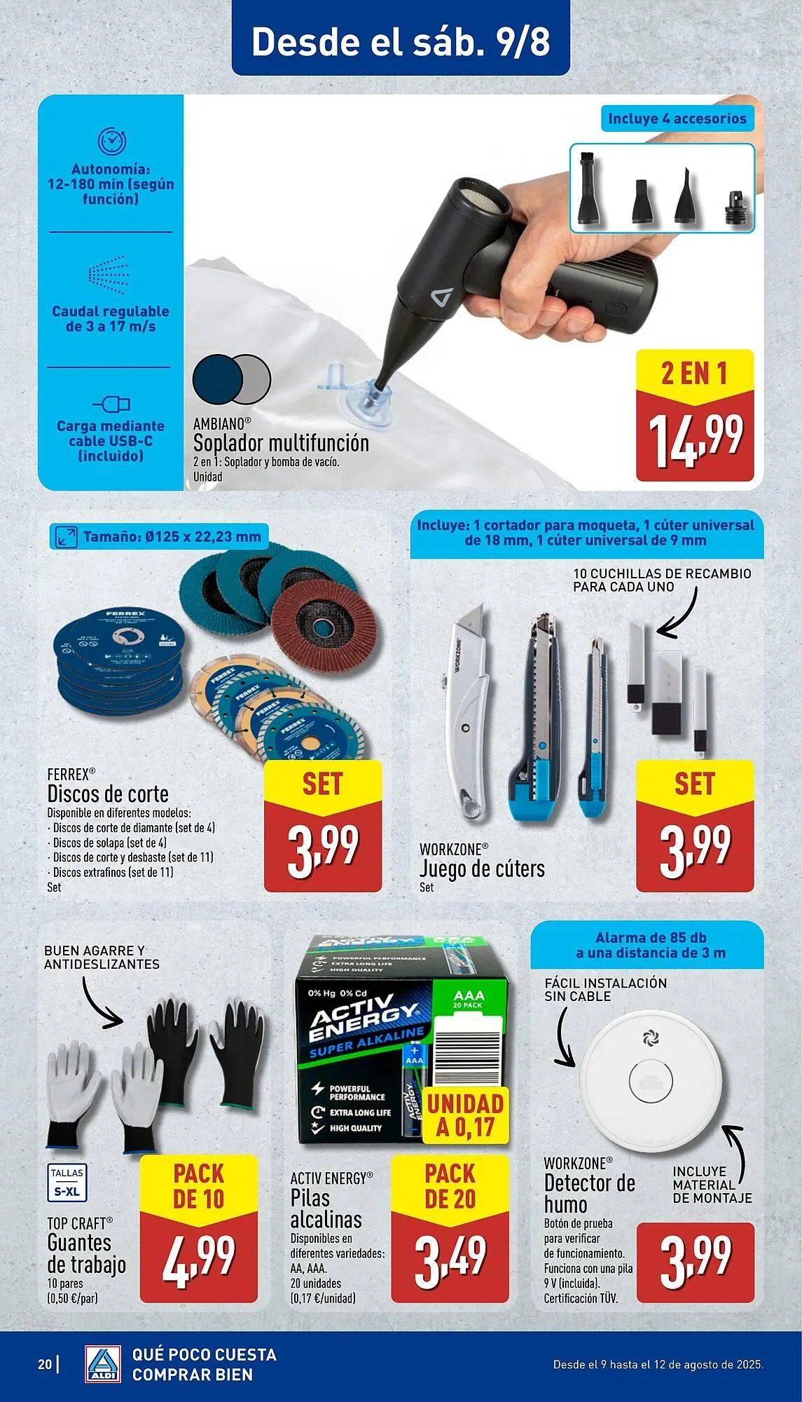 Catálogo de Folleto ALDI 4 de agosto al 10 de agosto 2025 - Página 20