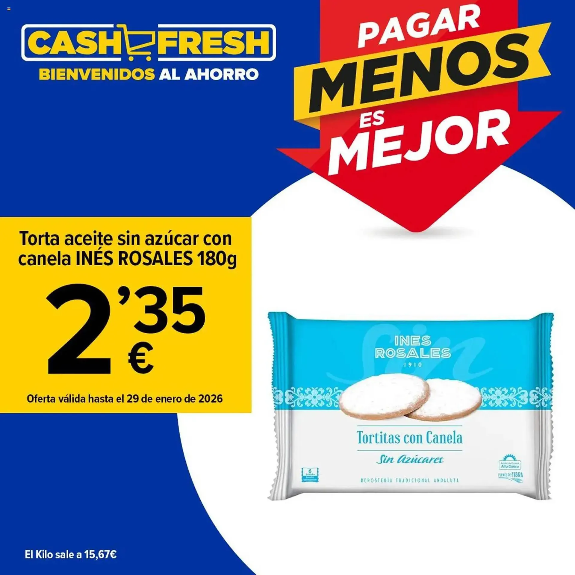 Catálogo de Folleto Cash Fresh 19 de enero al 29 de enero 2026 - Página 1