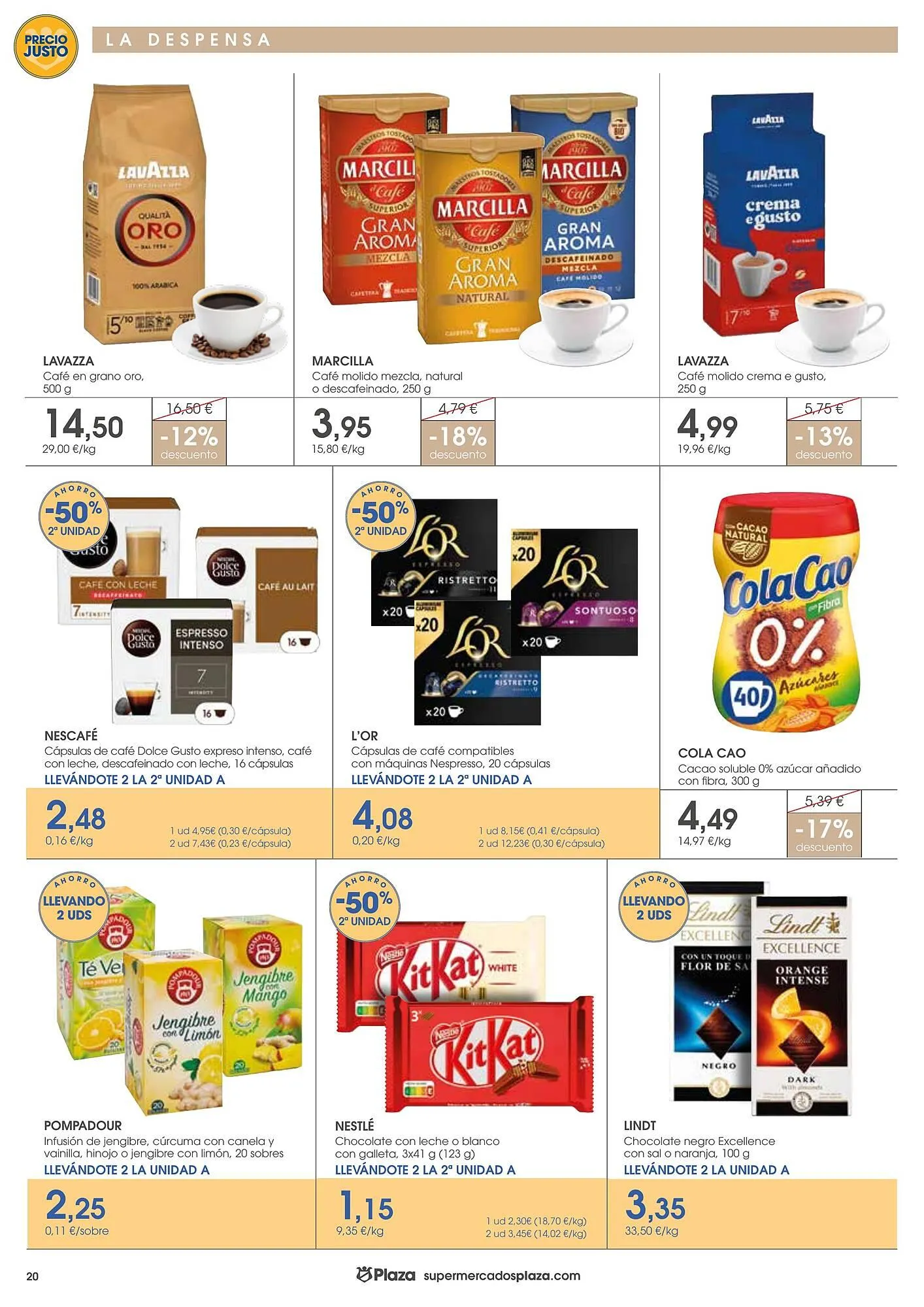 Catálogo de Folleto Supermercados Plaza 7 de mayo al 20 de mayo 2026 - Página 20