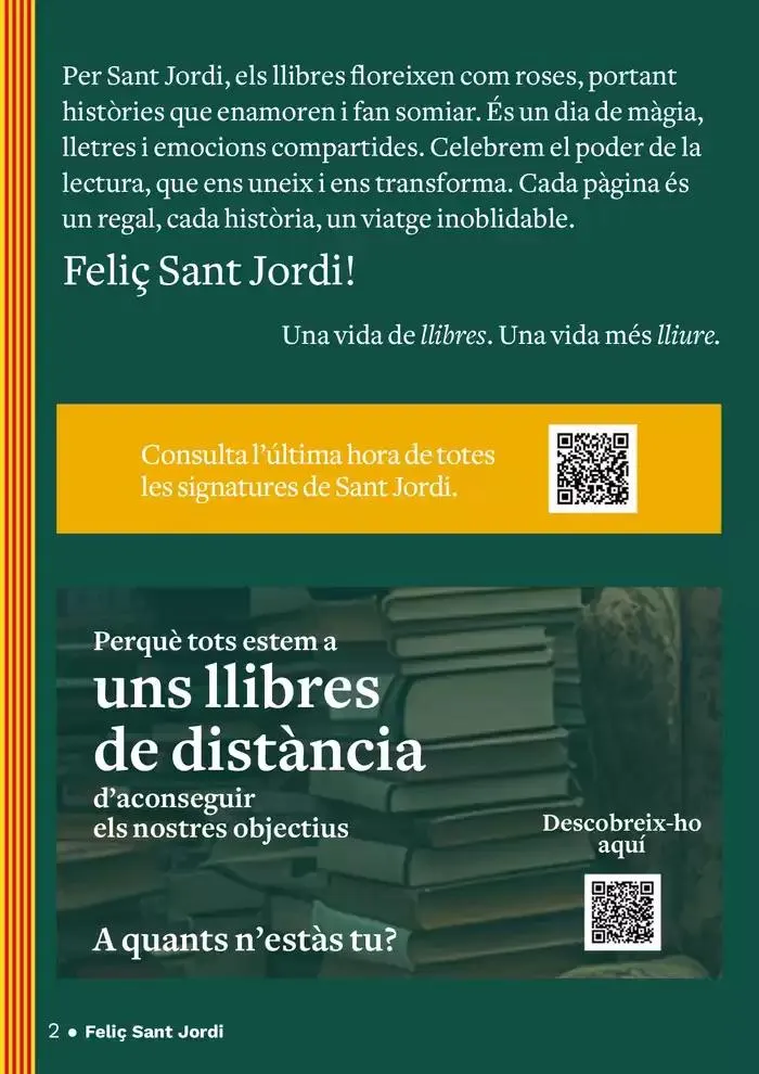 Catálogo de Sant Jordi 2025 8 de abril al 22 de abril 2025 - Página 2